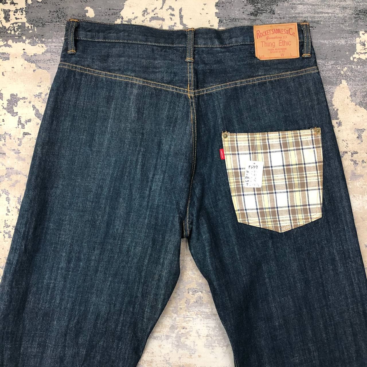 Venus P639 MADE ON JAPAN ROCKET SADDLES & CO X VENUS DENIM Size US 34 / EU 50 - 4 Thumbnail