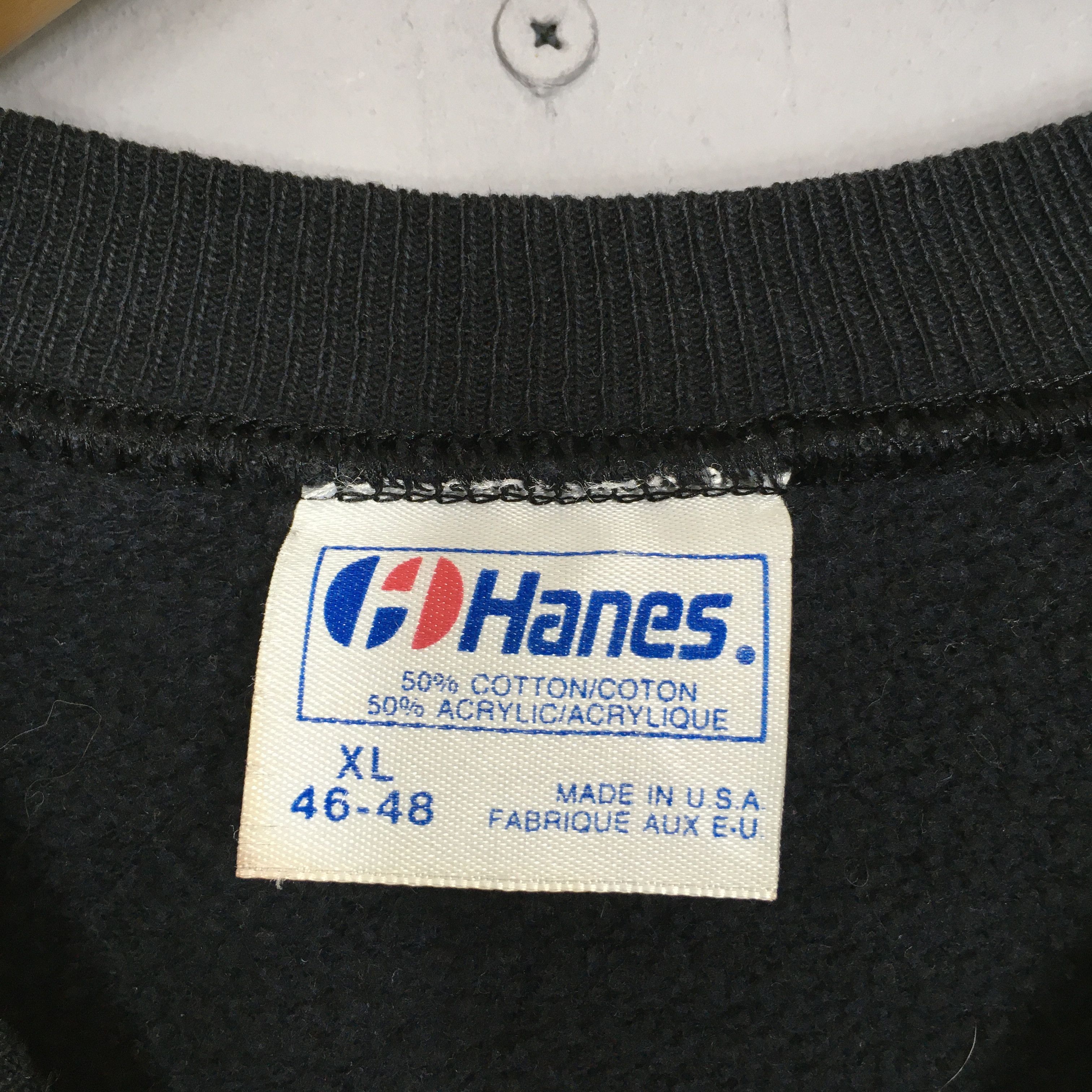 Hanes × Vintage Vintage California Coast Club Black Sweatshirt Size XL Size US XL / EU 56 / 4 - 6 Thumbnail