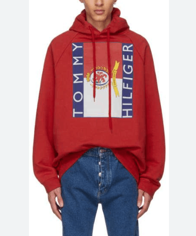 Vetements x tommy outlet hoodie