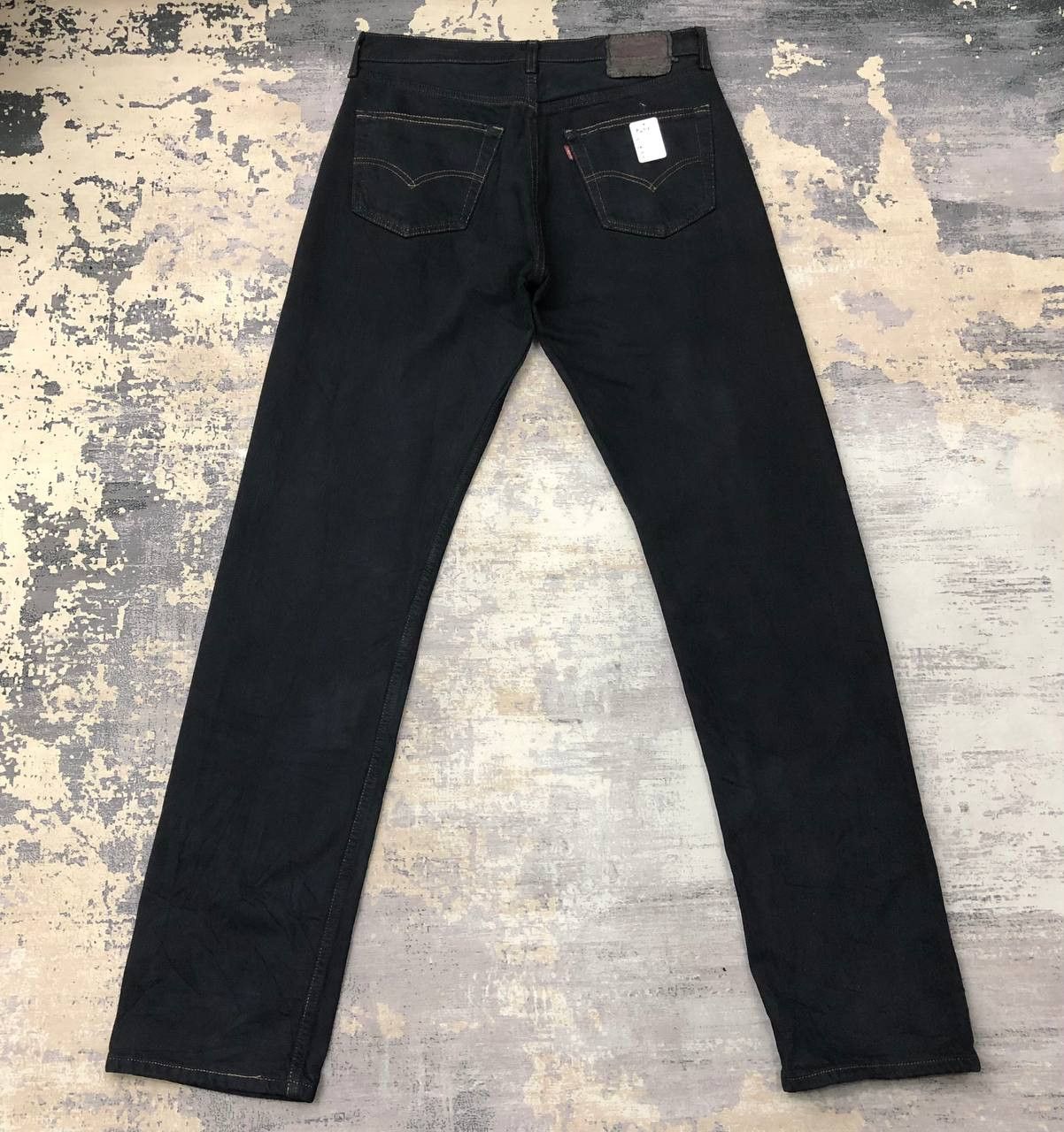 Levi's P638 VTG LEVI'S 501 ALL BLACK DENIM Size US 32 / EU 48 - 2 Thumbnail