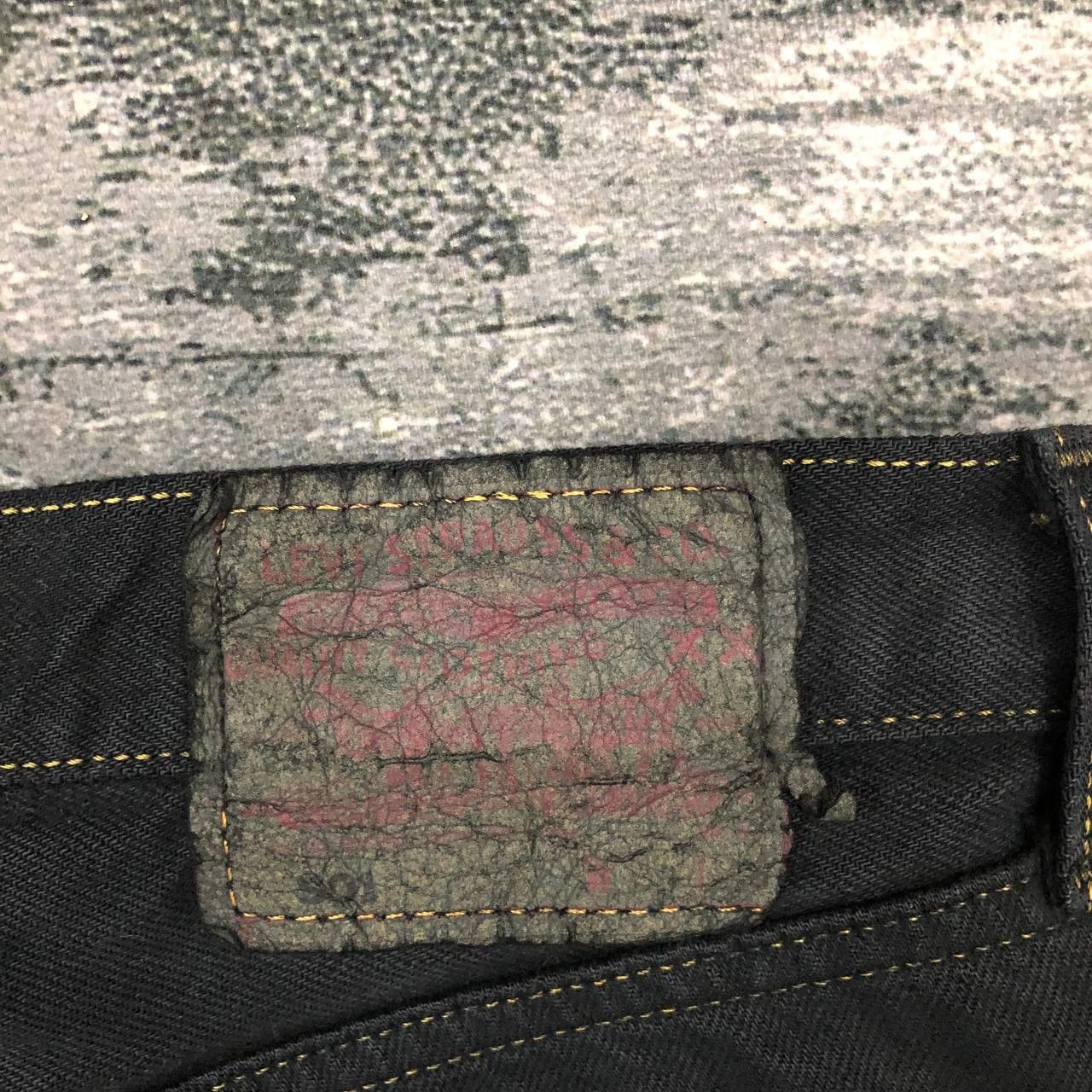 Levi's P638 VTG LEVI'S 501 ALL BLACK DENIM Size US 32 / EU 48 - 5 Thumbnail