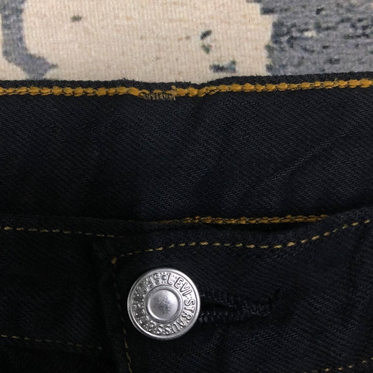 Levi's P638 VTG LEVI'S 501 ALL BLACK DENIM Size US 32 / EU 48 - 8 Thumbnail