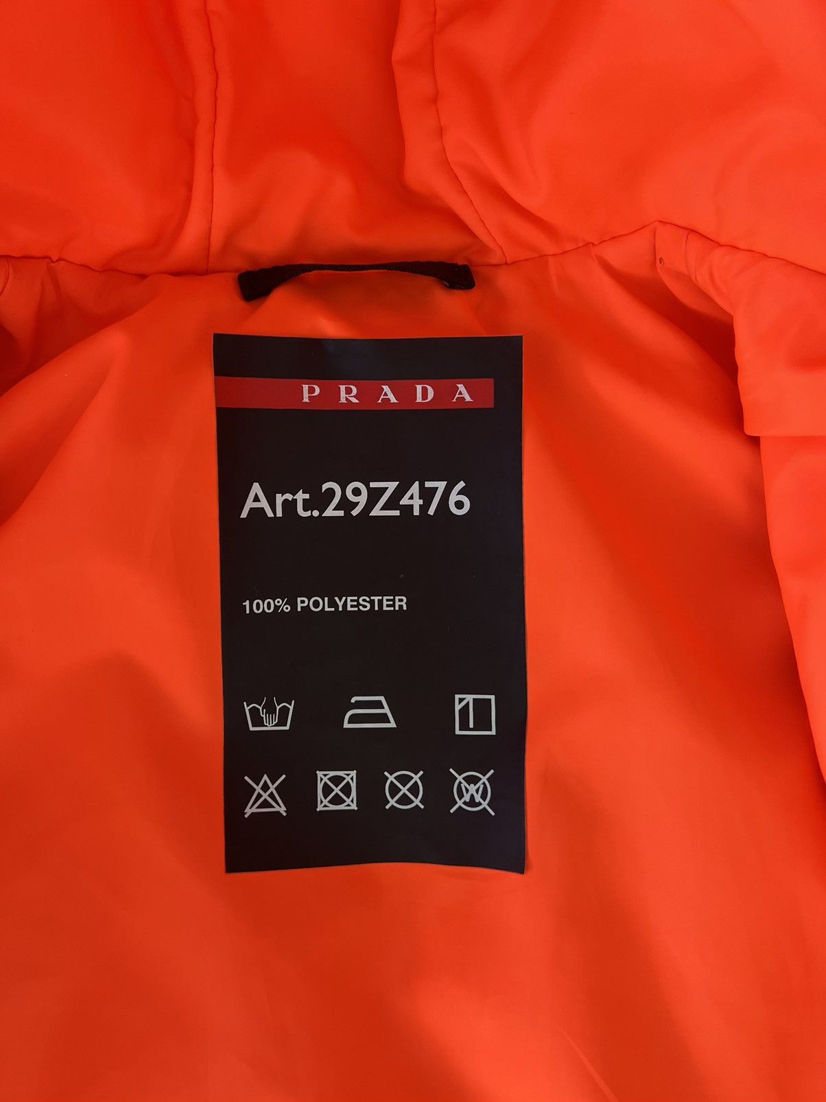 Prada Prada Linea Rossa AW18 Tech Logo Padded Jacket Size US S / EU 44-46 / 1 - 8 Thumbnail
