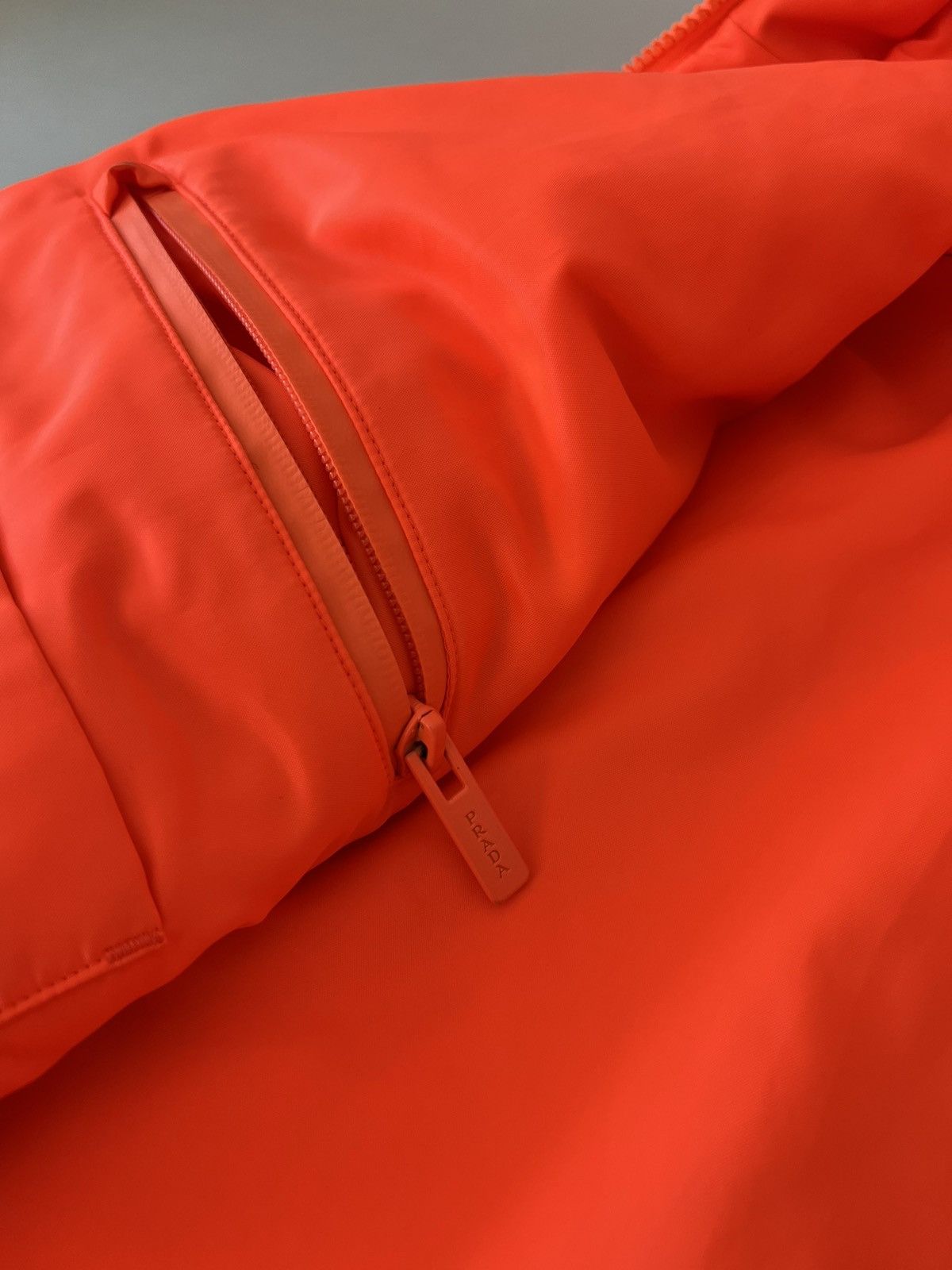 Prada Prada Linea Rossa AW18 Tech Logo Padded Jacket Size US S / EU 44-46 / 1 - 12 Thumbnail