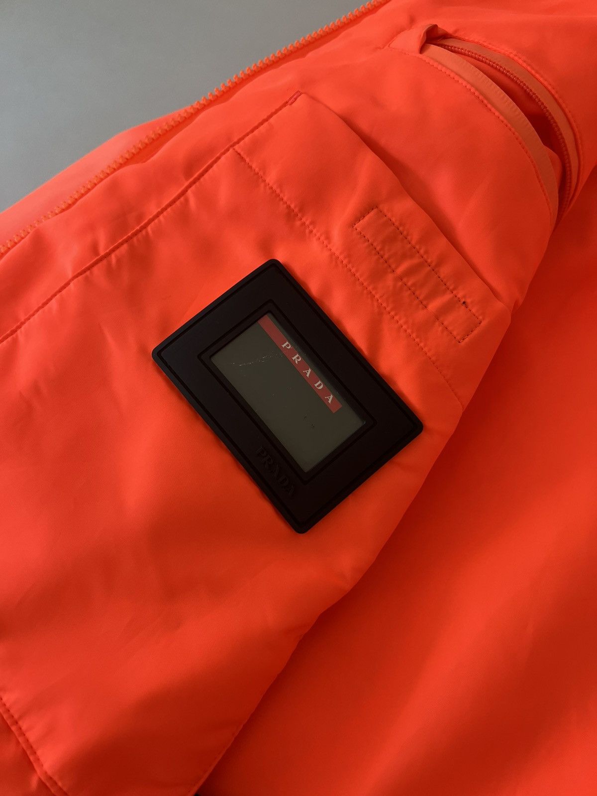 Prada Prada Linea Rossa AW18 Tech Logo Padded Jacket Size US S / EU 44-46 / 1 - 10 Thumbnail