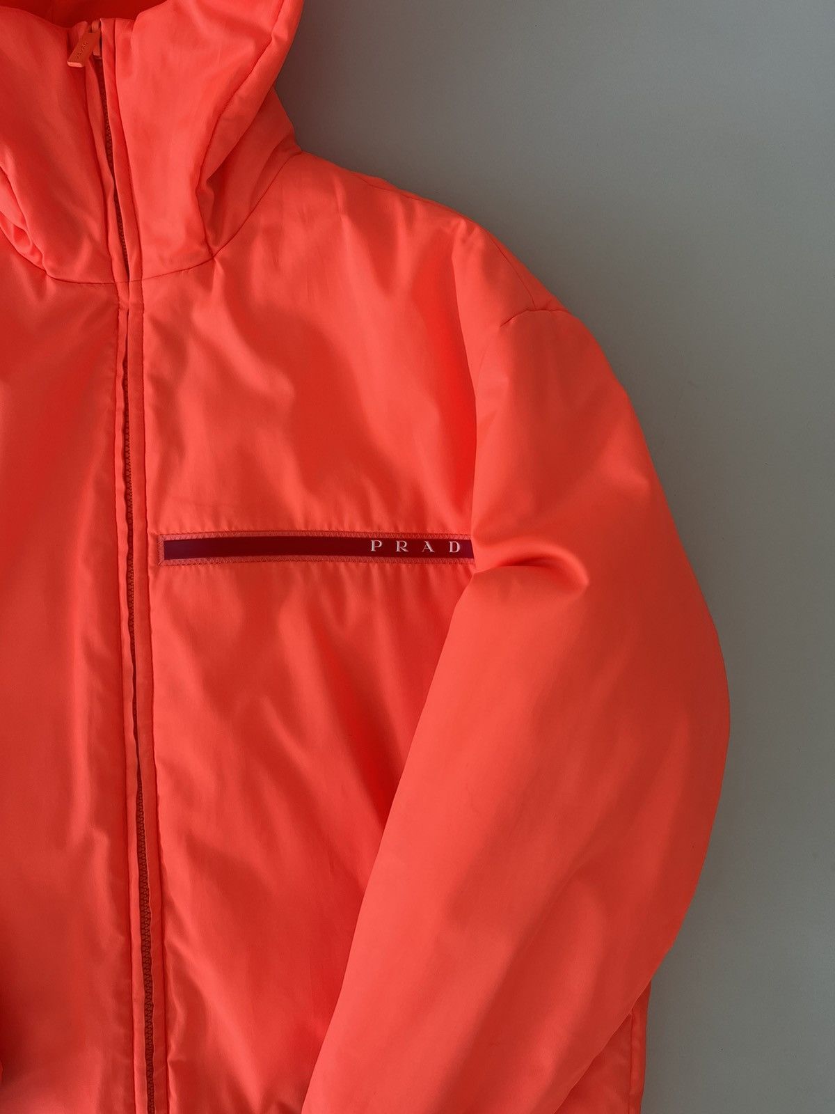 Prada Prada Linea Rossa AW18 Tech Logo Padded Jacket Size US S / EU 44-46 / 1 - 4 Thumbnail