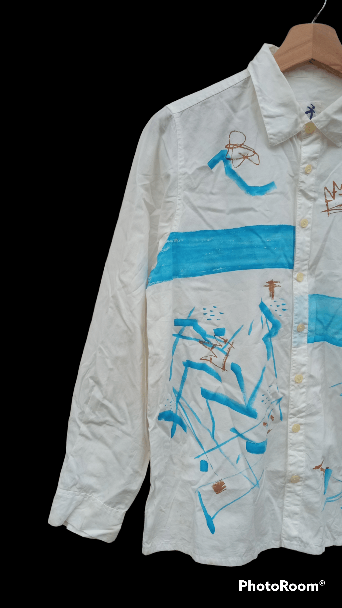 Hai Sporting Gear × Issey Miyake × Vintage 🔥🔥Hai Sporting Gear Issey Miyaki Artwork LS Shirt Size US M / EU 48-50 / 2 - 3 Thumbnail