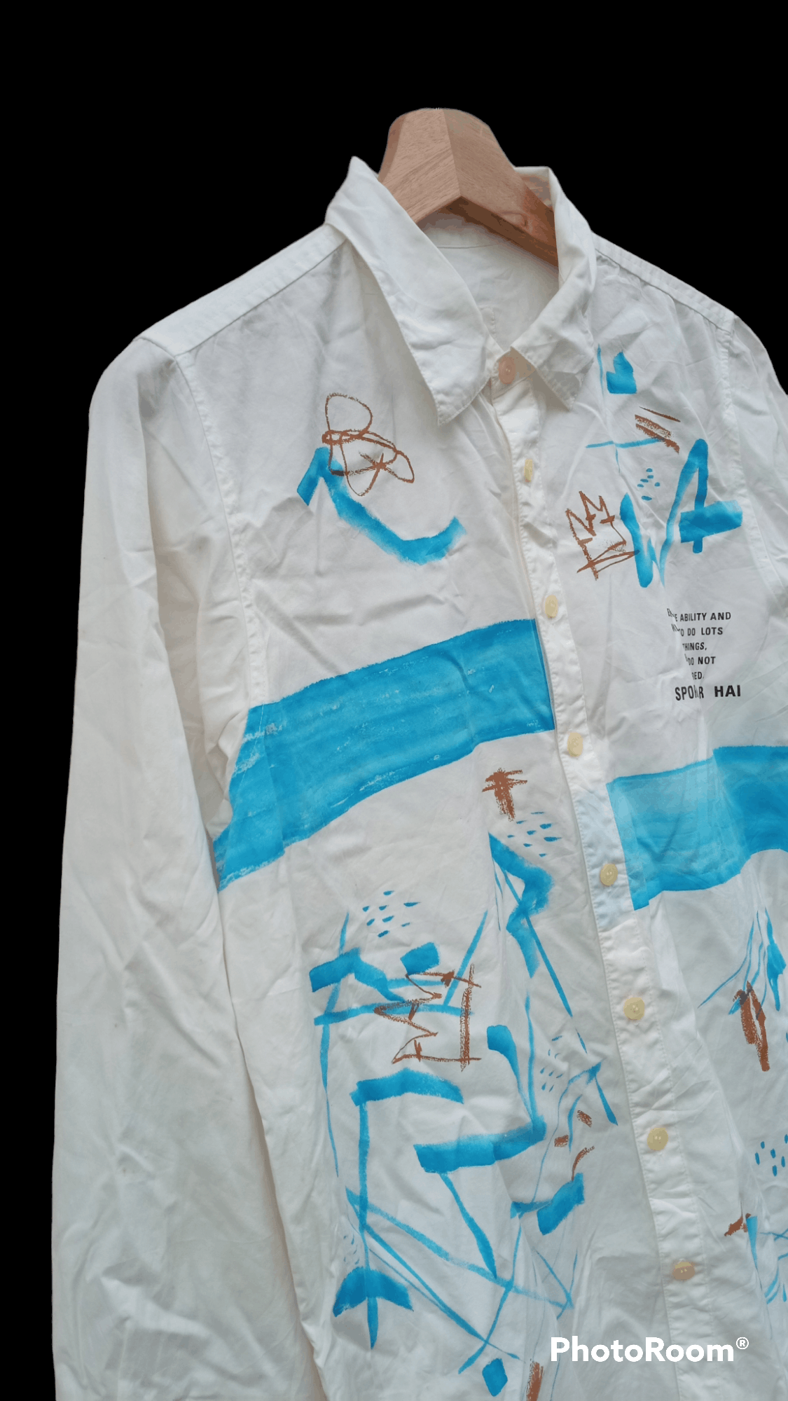 Hai Sporting Gear × Issey Miyake × Vintage 🔥🔥Hai Sporting Gear Issey Miyaki Artwork LS Shirt Size US M / EU 48-50 / 2 - 5 Thumbnail