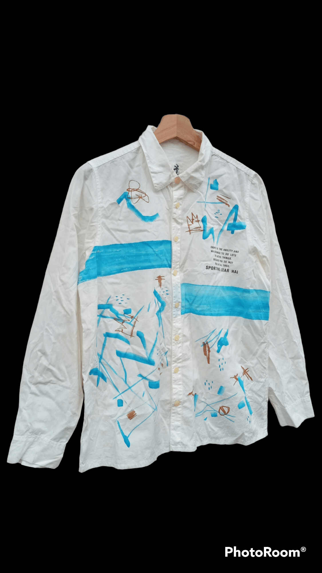 🔥🔥Hai Sporting Gear Issey Miyaki Artwork LS Shirt