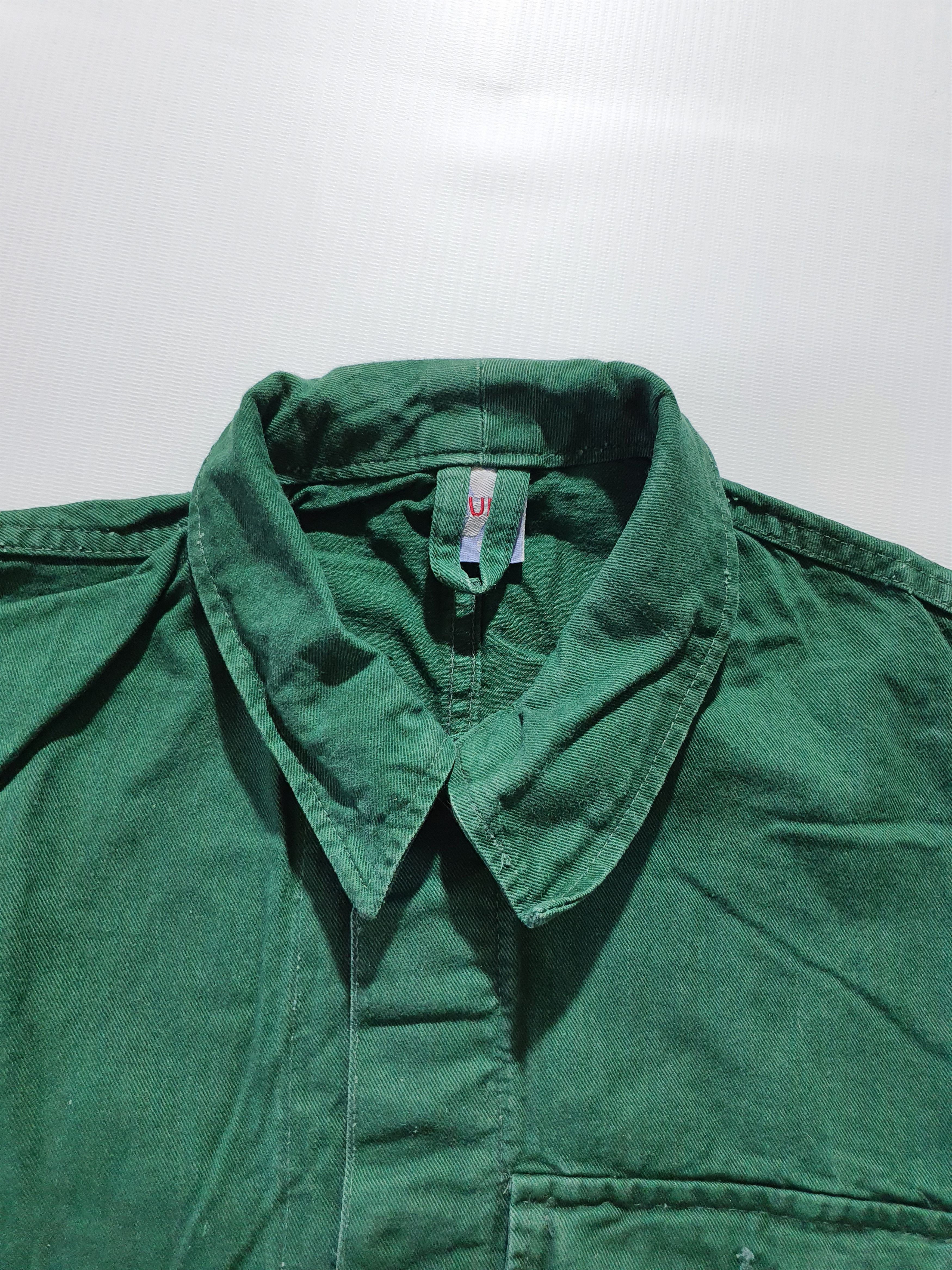 John Deere × Vintage Rare 60s Vintage Worker Collared Light jacket Size US M / EU 48-50 / 2 - 6 Thumbnail