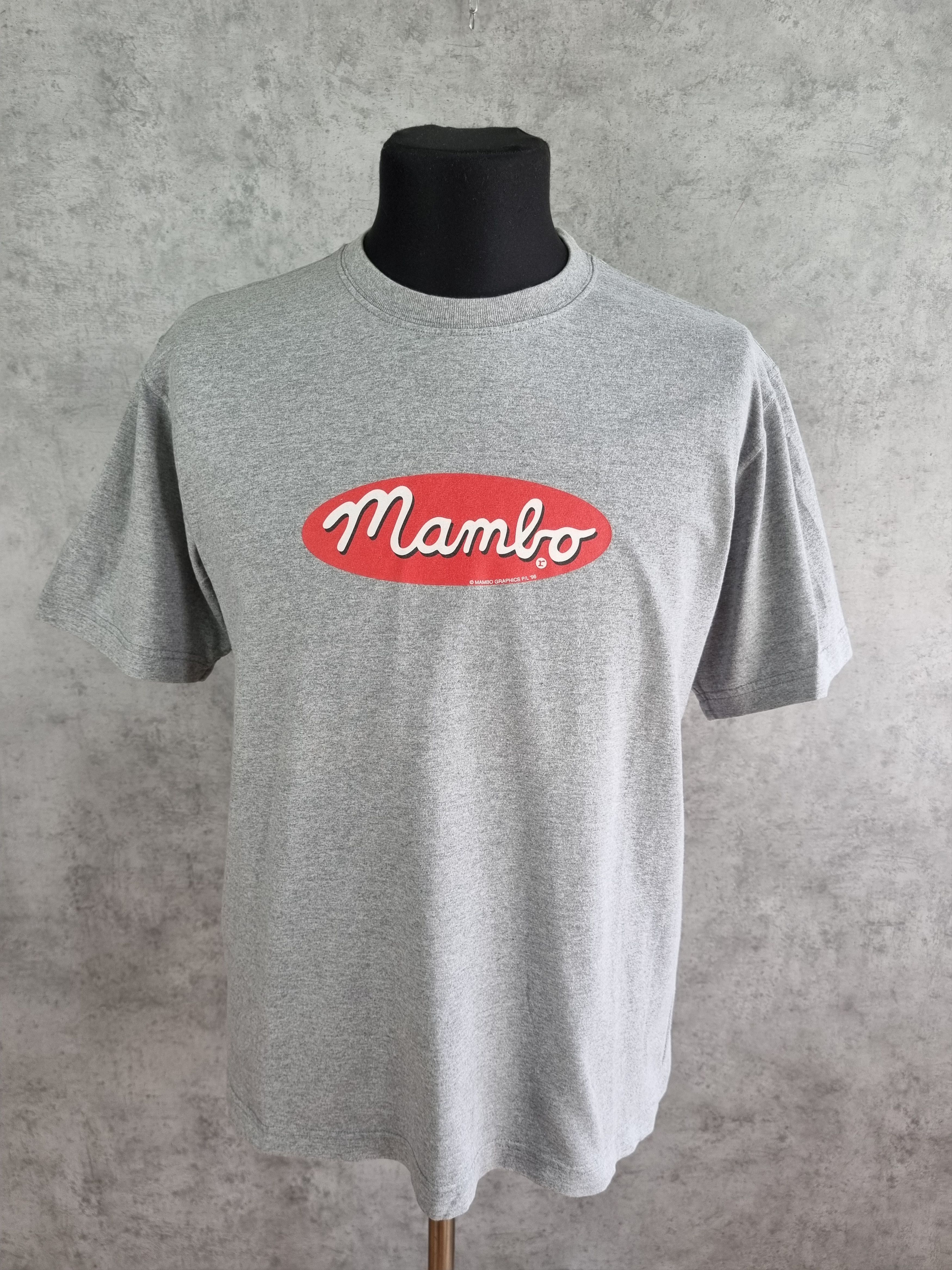 Mambo × Vintage Rare 1996 Vintage Mambo Box Logo Print Tee Shirt Size US M / EU 48-50 / 2 - 4 Thumbnail