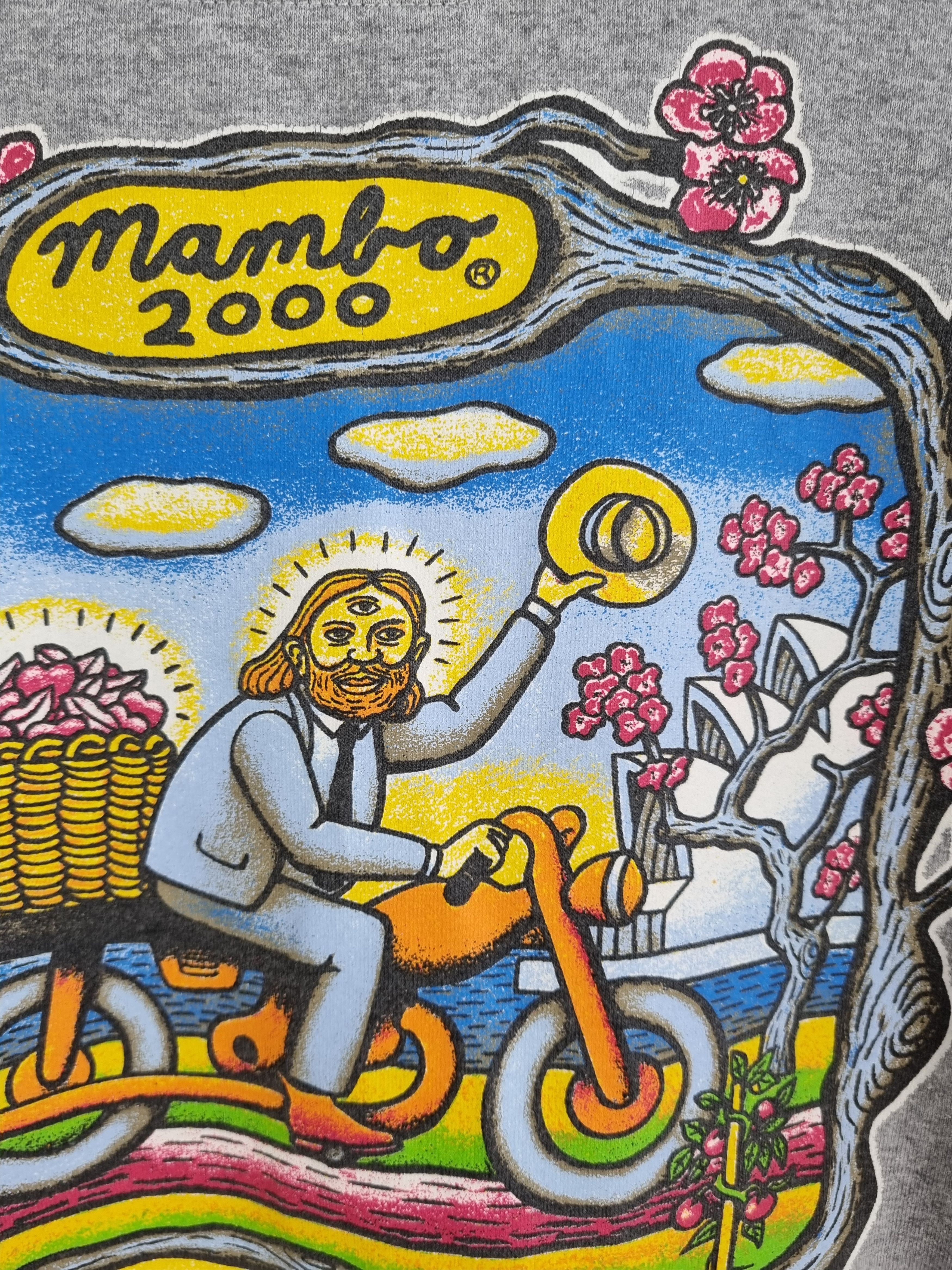 Mambo × Vintage Rare 1996 Vintage Mambo Box Logo Print Tee Shirt Size US M / EU 48-50 / 2 - 6 Thumbnail