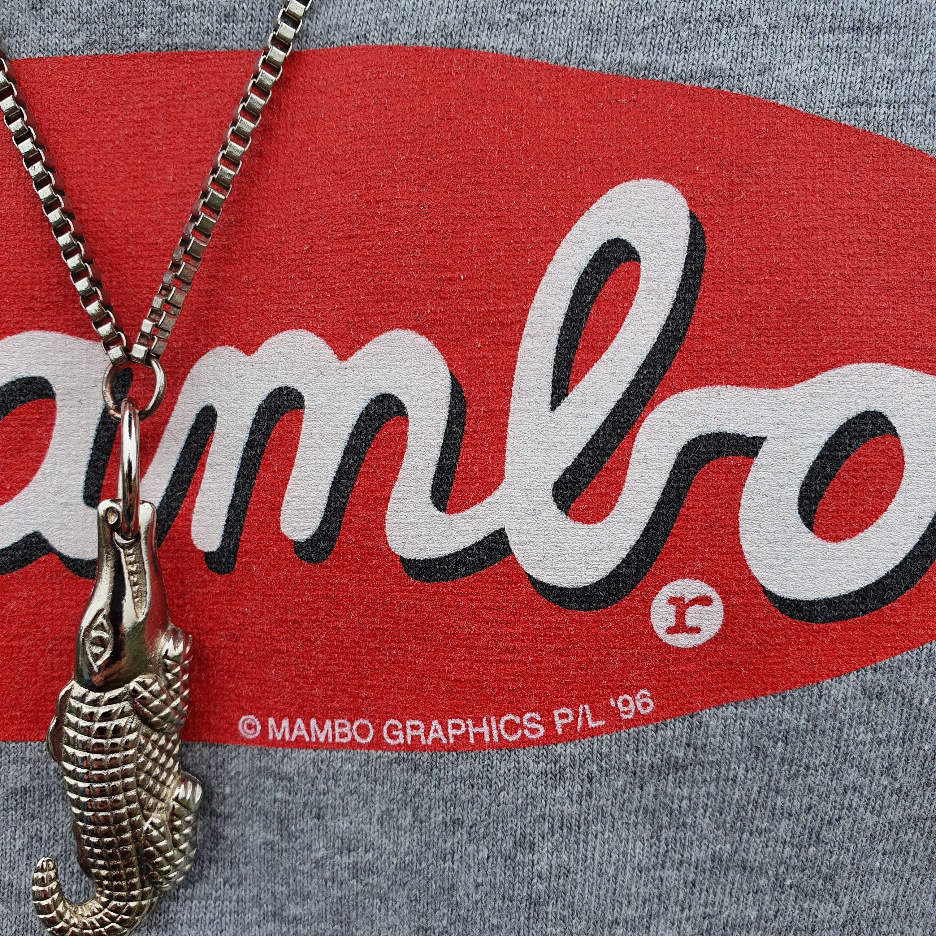 Mambo × Vintage Rare 1996 Vintage Mambo Box Logo Print Tee Shirt Size US M / EU 48-50 / 2 - 11 Thumbnail