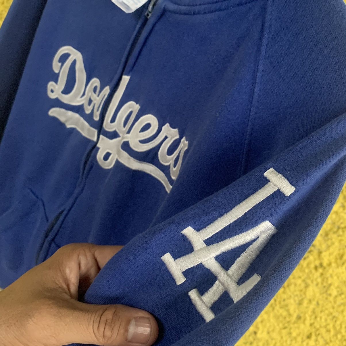Majestic MLB LA Dodgers hoodie zipper blue jacket Size US S / EU 44-46 / 1 - 3 Thumbnail