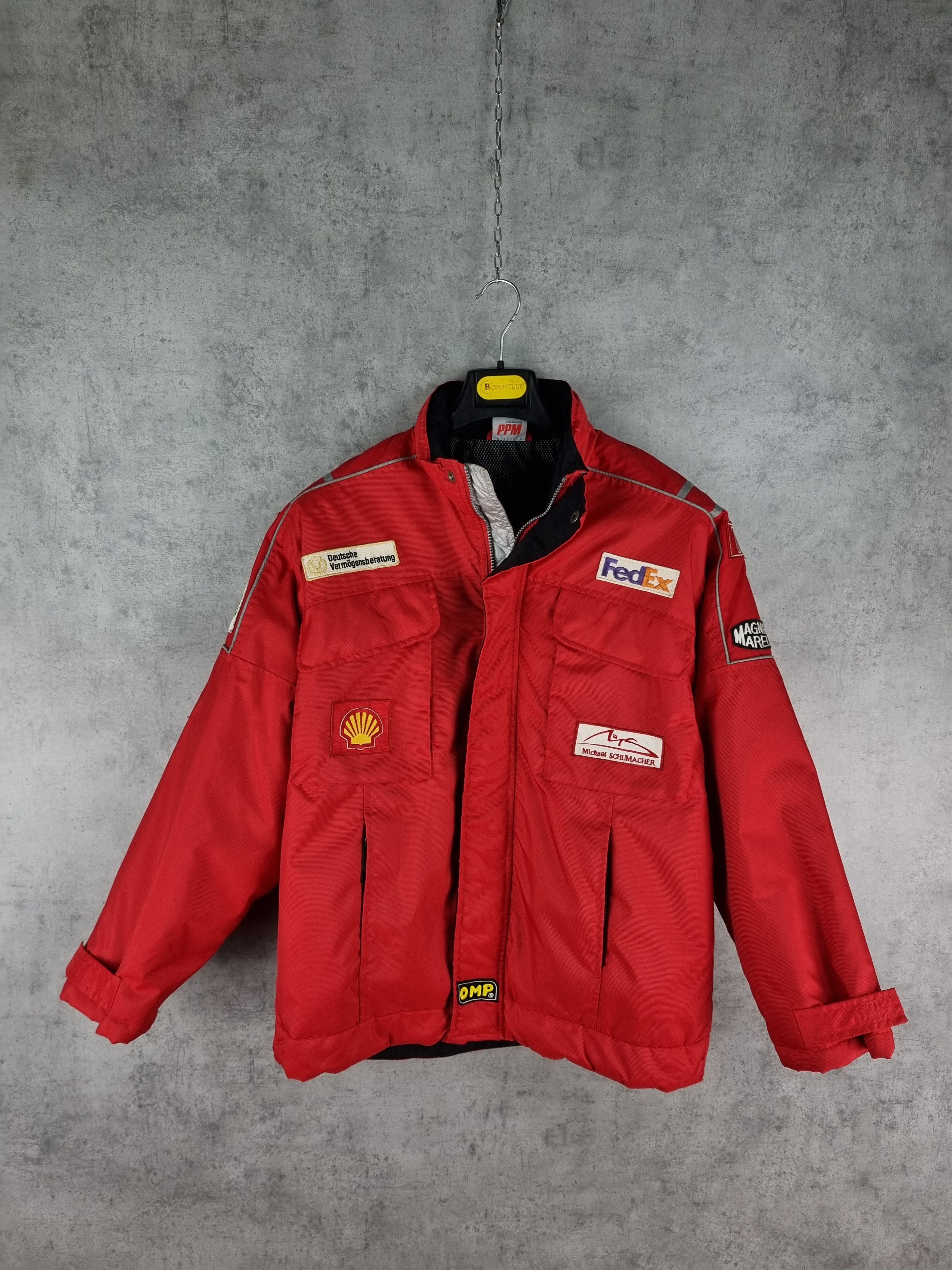 Ferrari × Formula 1 Rare 90s Michael Schumacher Commercial Promo Jacket Size US XL / EU 56 / 4 - 2 Thumbnail