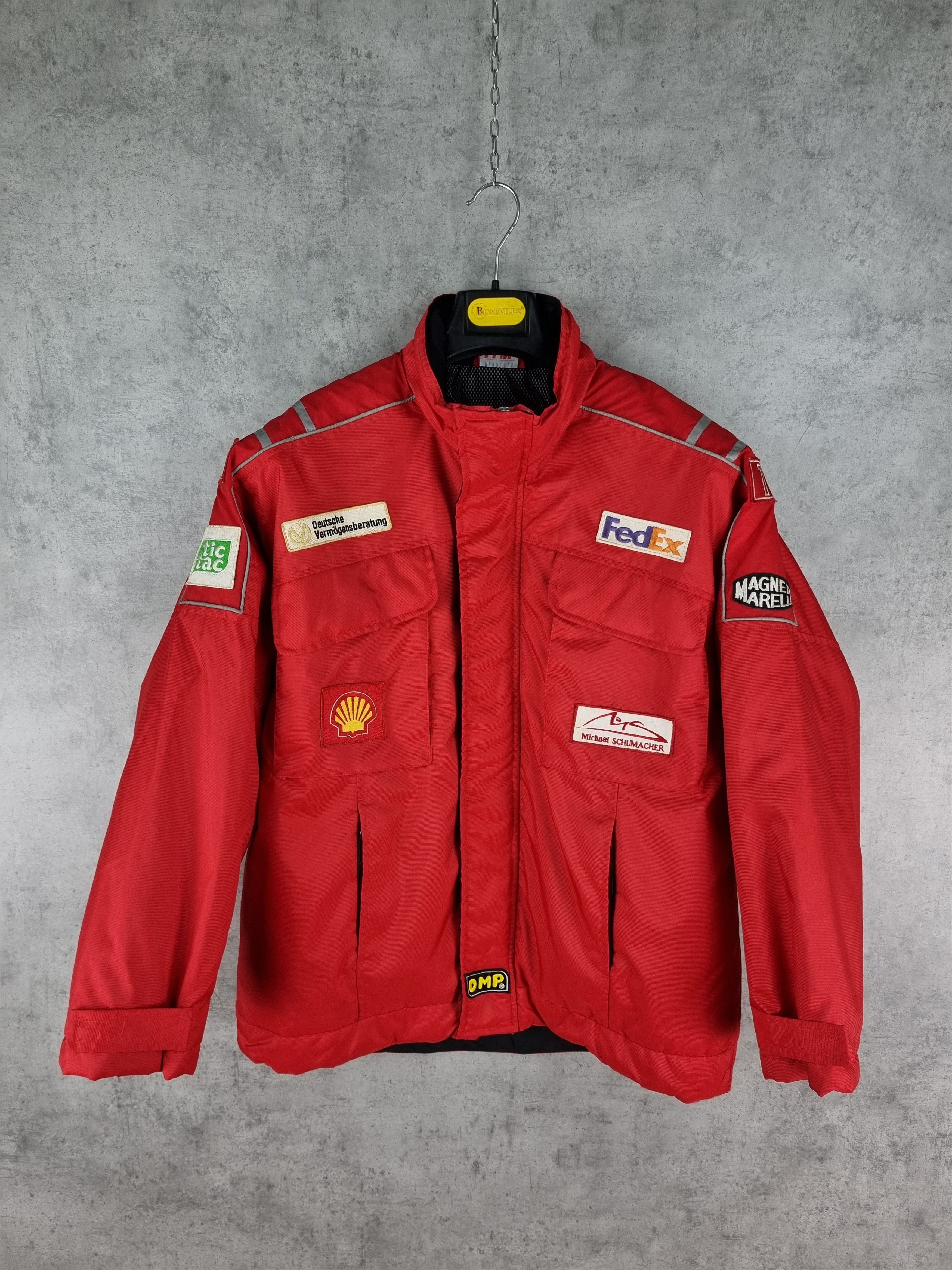 Ferrari × Formula 1 Rare 90s Michael Schumacher Commercial Promo Jacket Size US XL / EU 56 / 4 - 1 Thumbnail