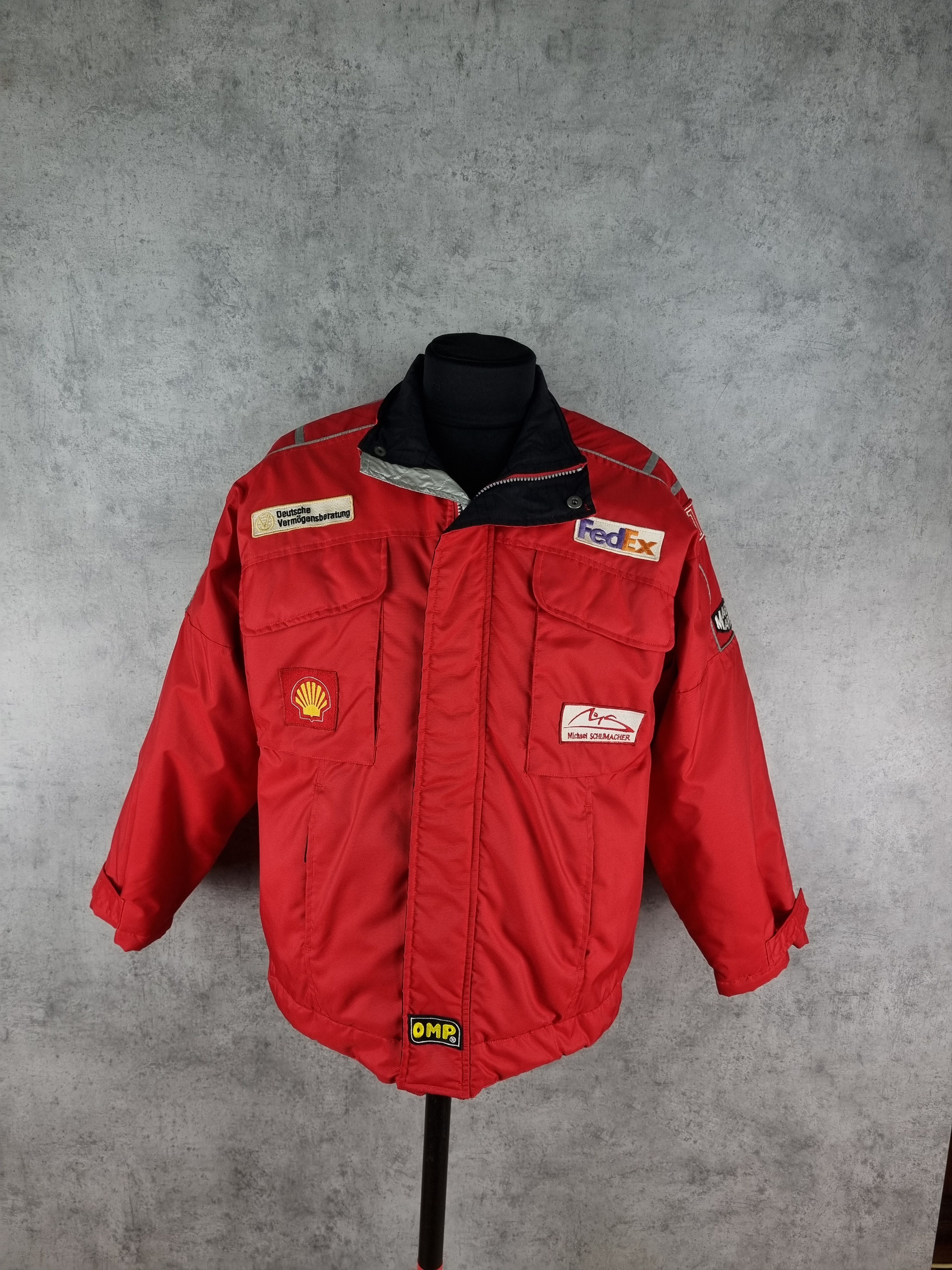 Ferrari × Formula 1 Rare 90s Michael Schumacher Commercial Promo Jacket Size US XL / EU 56 / 4 - 22 Thumbnail