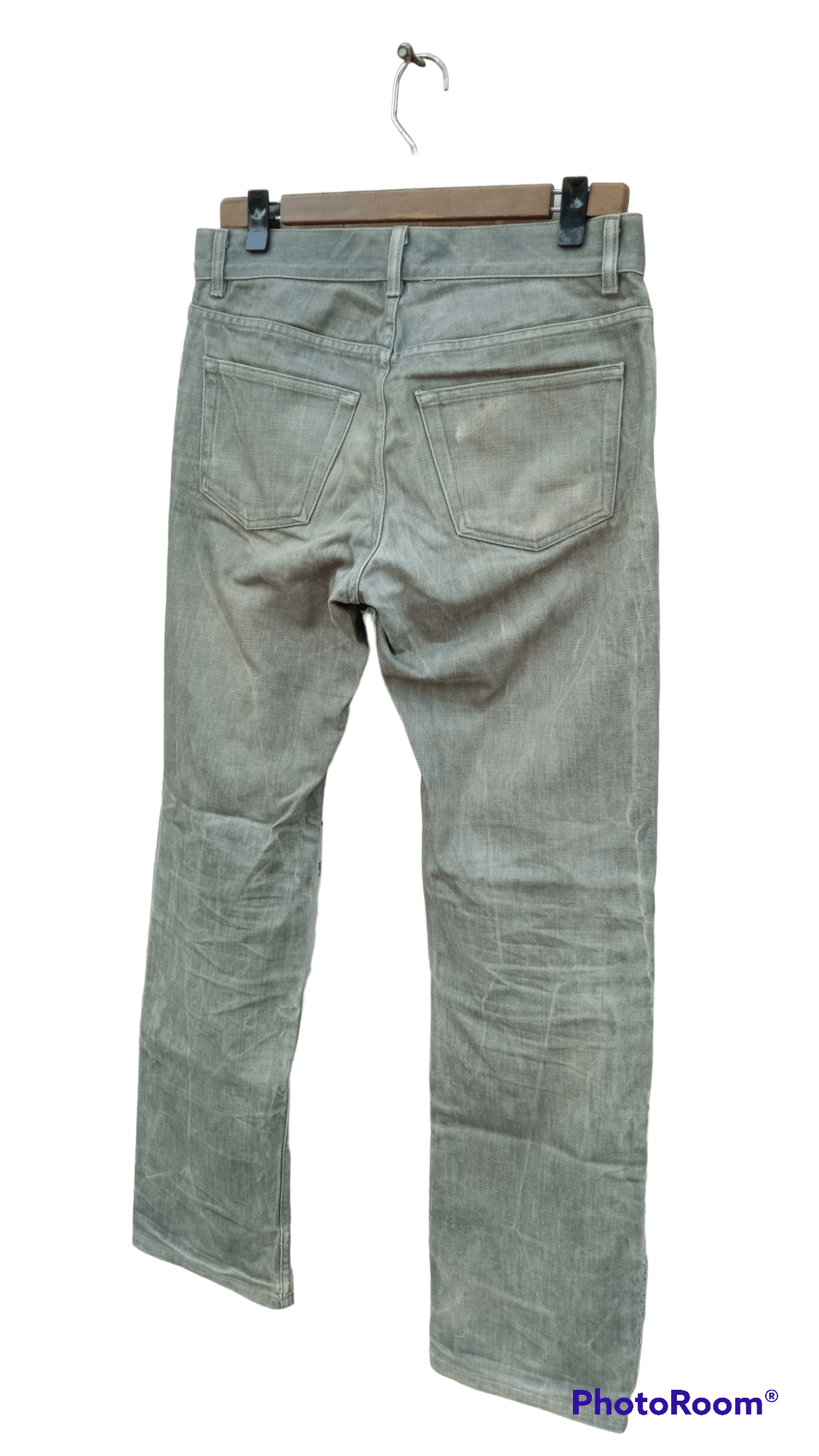 Helmut Lang 🔥🔥Helmut Lang Treated Raw Denim Size US 30 / EU 46 - 23 Thumbnail