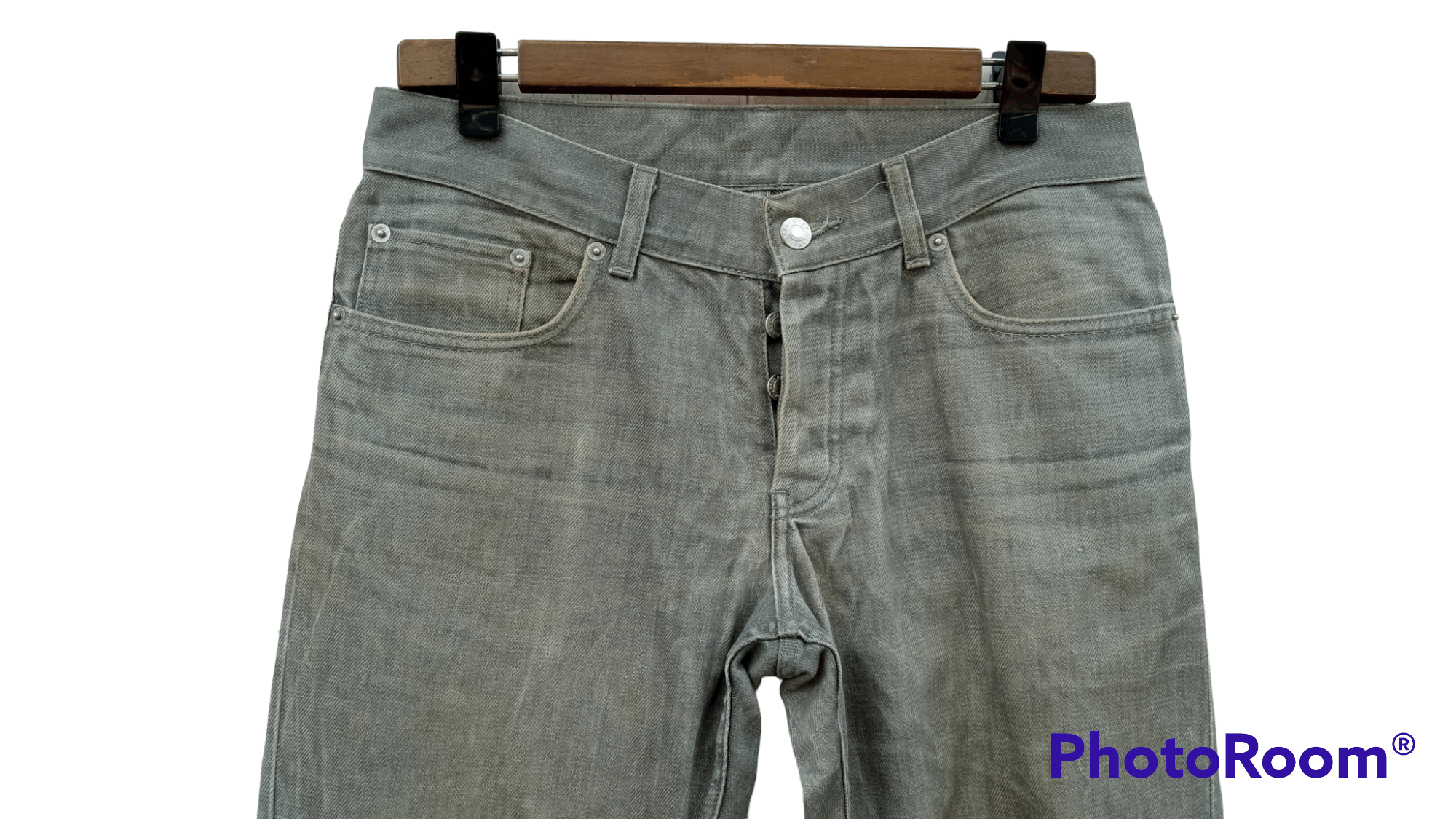 Helmut Lang 🔥🔥Helmut Lang Treated Raw Denim Size US 30 / EU 46 - 12 Thumbnail