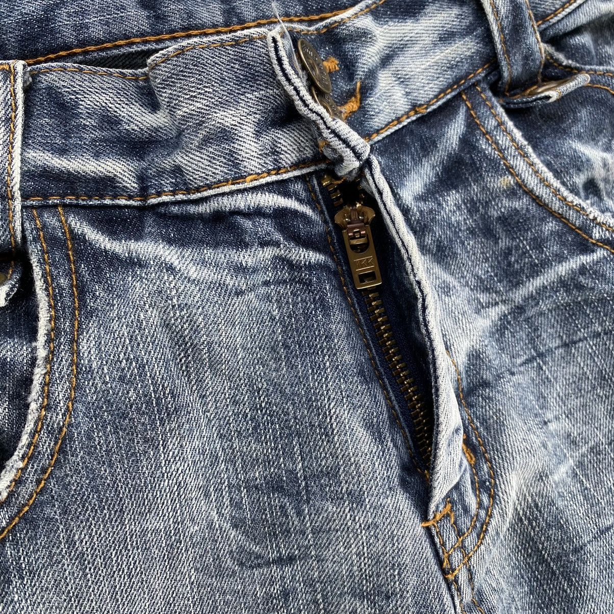 Japanese Brand Vintage Semantic Design Bottom Bell Distressed Denim Size US 32 / EU 48 - 8 Thumbnail