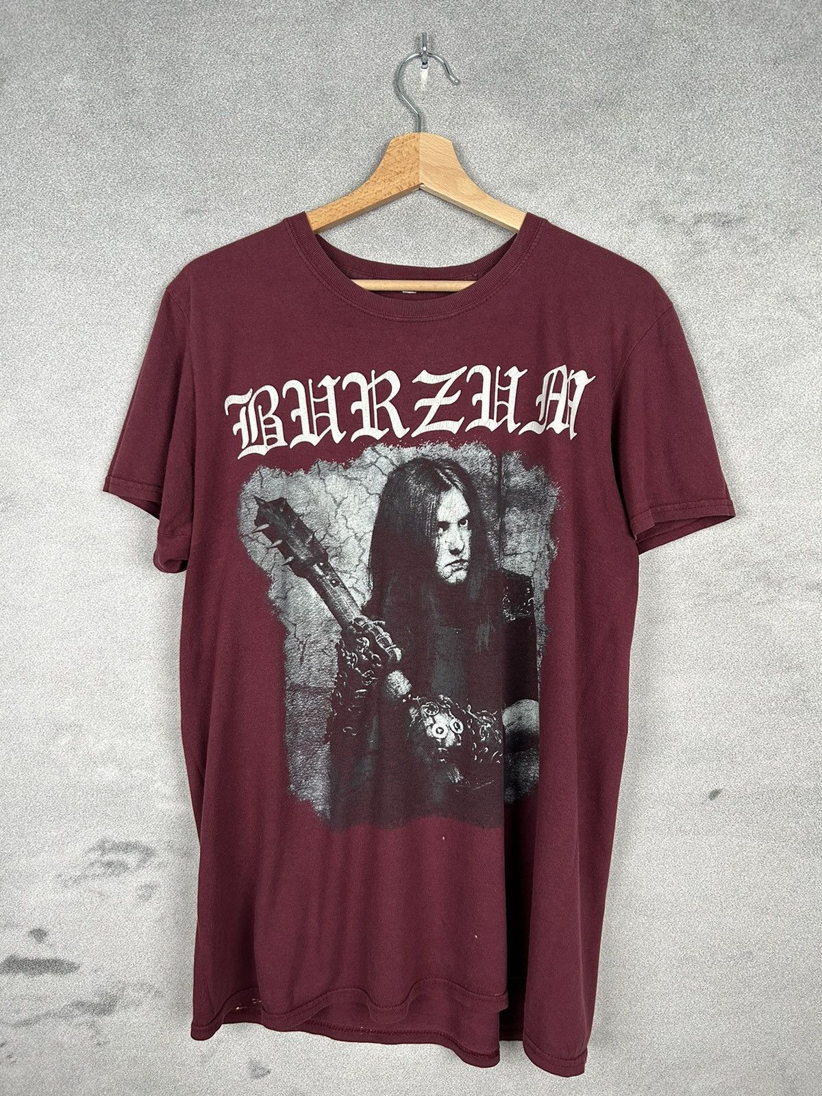 Band Tees Vintage Burzum Black Metal Graphic Tee Rock Hardcore Size US M / EU 48-50 / 2 - 1 Thumbnail