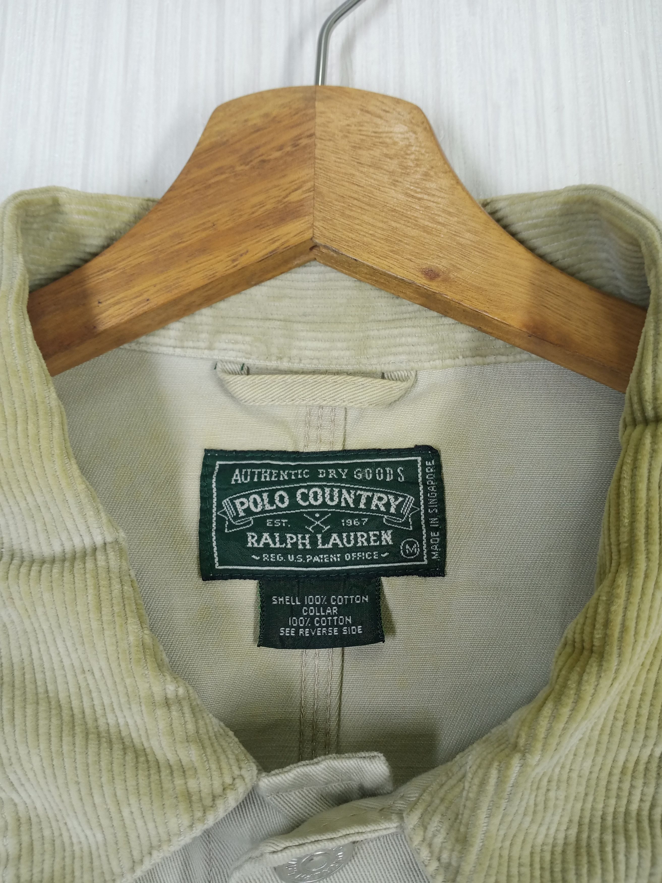 Polo Ralph Lauren Vintage Distressed Ralph Lauren Polo Country Denim Jacket Size US M / EU 48-50 / 2 - 5 Thumbnail