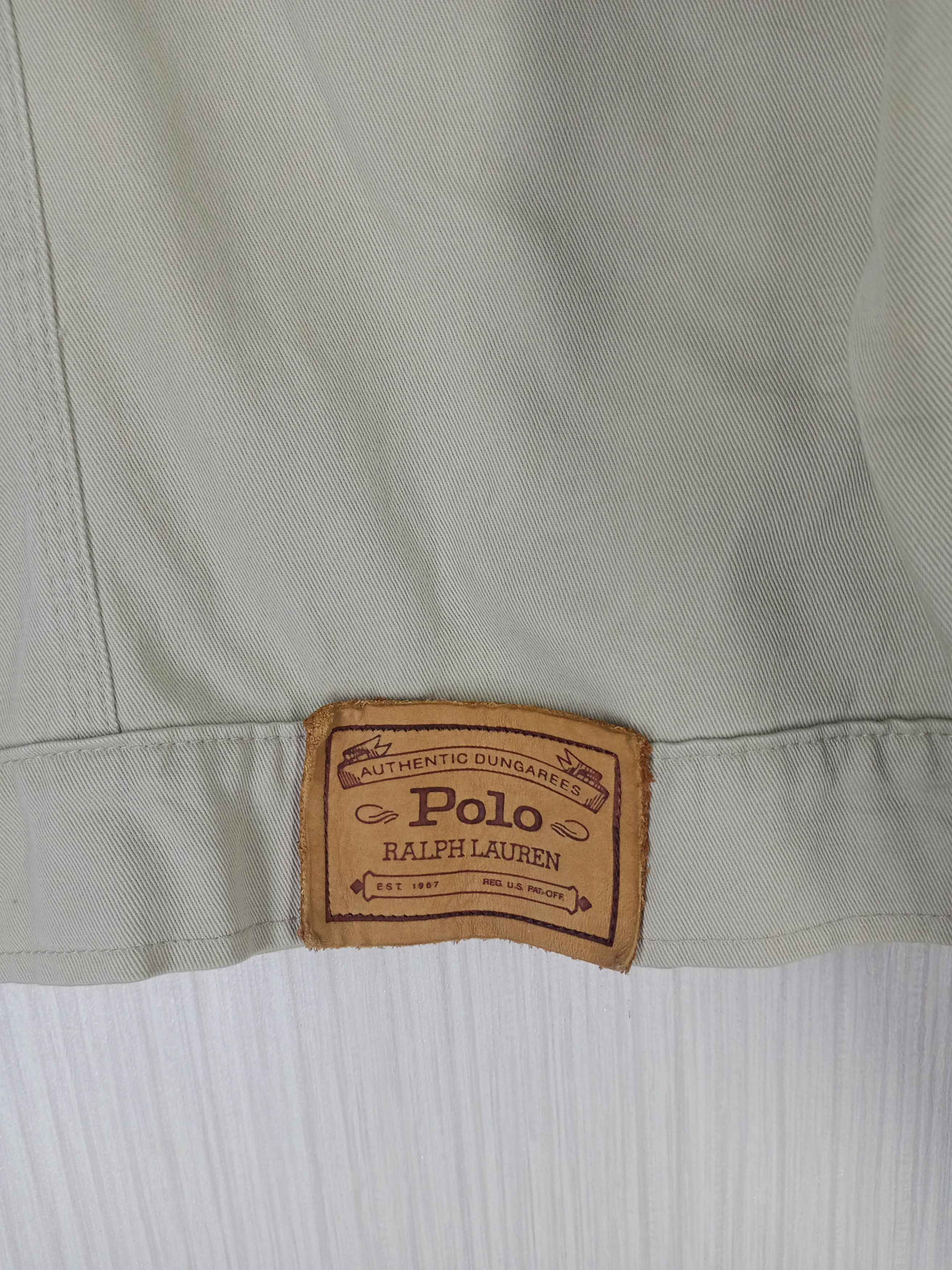 Polo Ralph Lauren Vintage Distressed Ralph Lauren Polo Country Denim Jacket Size US M / EU 48-50 / 2 - 4 Thumbnail