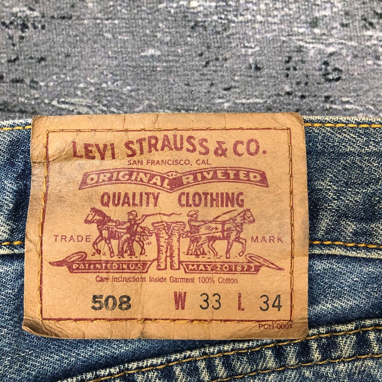 Levi's P632 VTG LEVI'S 508 DISTRESSED DENIM Size US 34 / EU 50 - 5 Thumbnail