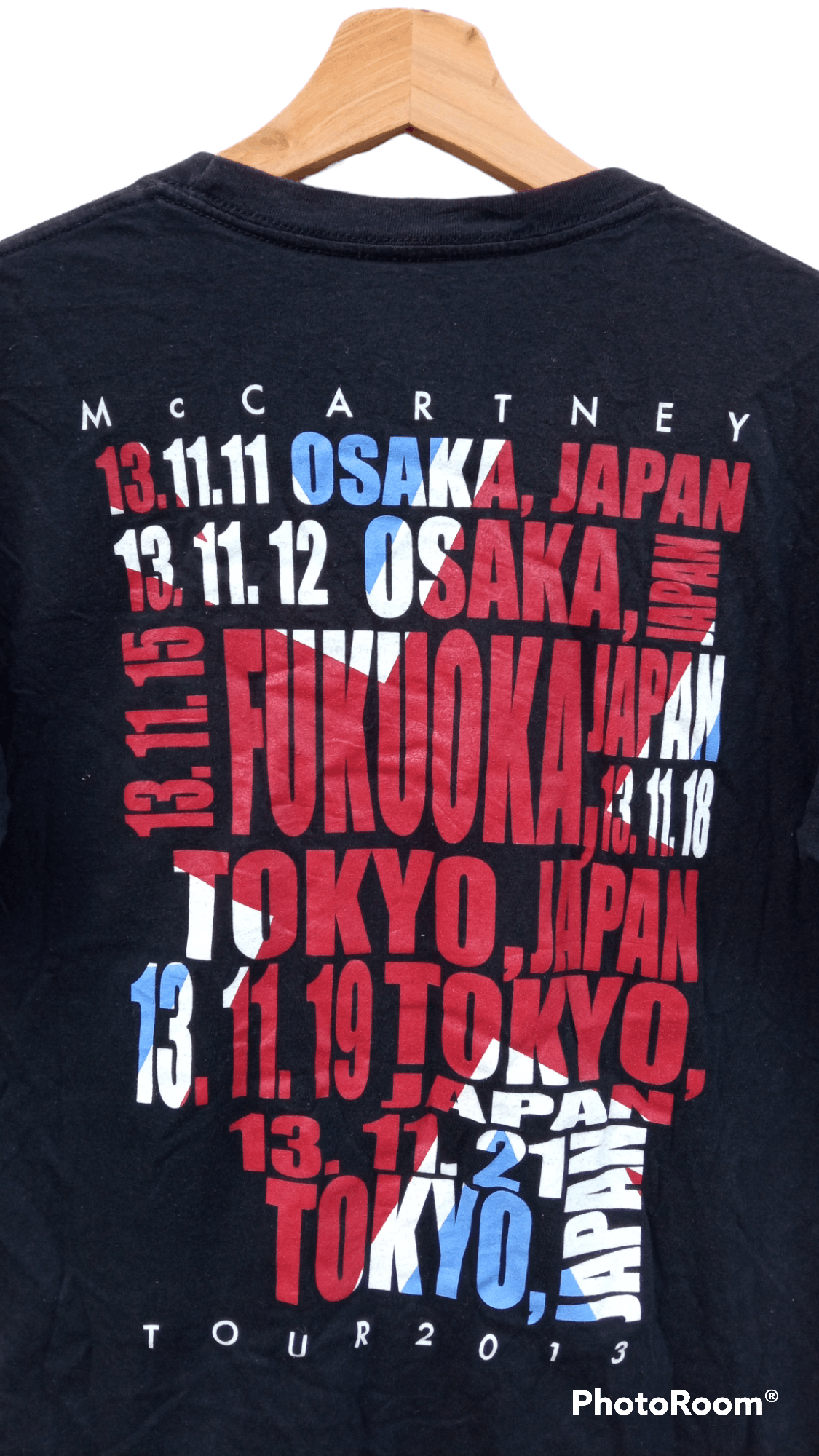 Band Tees × Vintage 🔥🔥Paul McCartney The Beatles Japan Tour T-Shirt Size US S / EU 44-46 / 1 - 23 Thumbnail