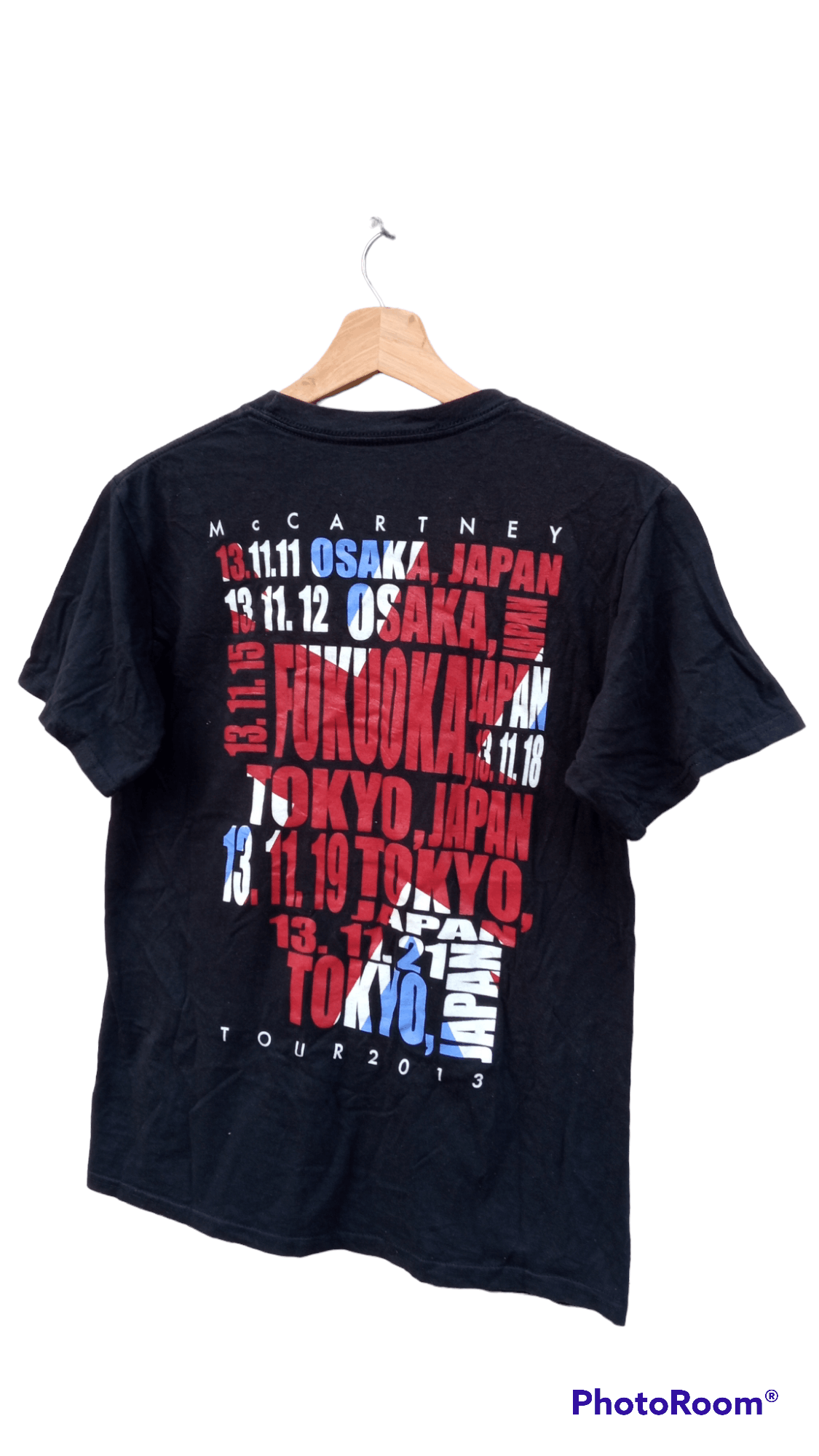 Band Tees × Vintage 🔥🔥Paul McCartney The Beatles Japan Tour T-Shirt Size US S / EU 44-46 / 1 - 22 Thumbnail