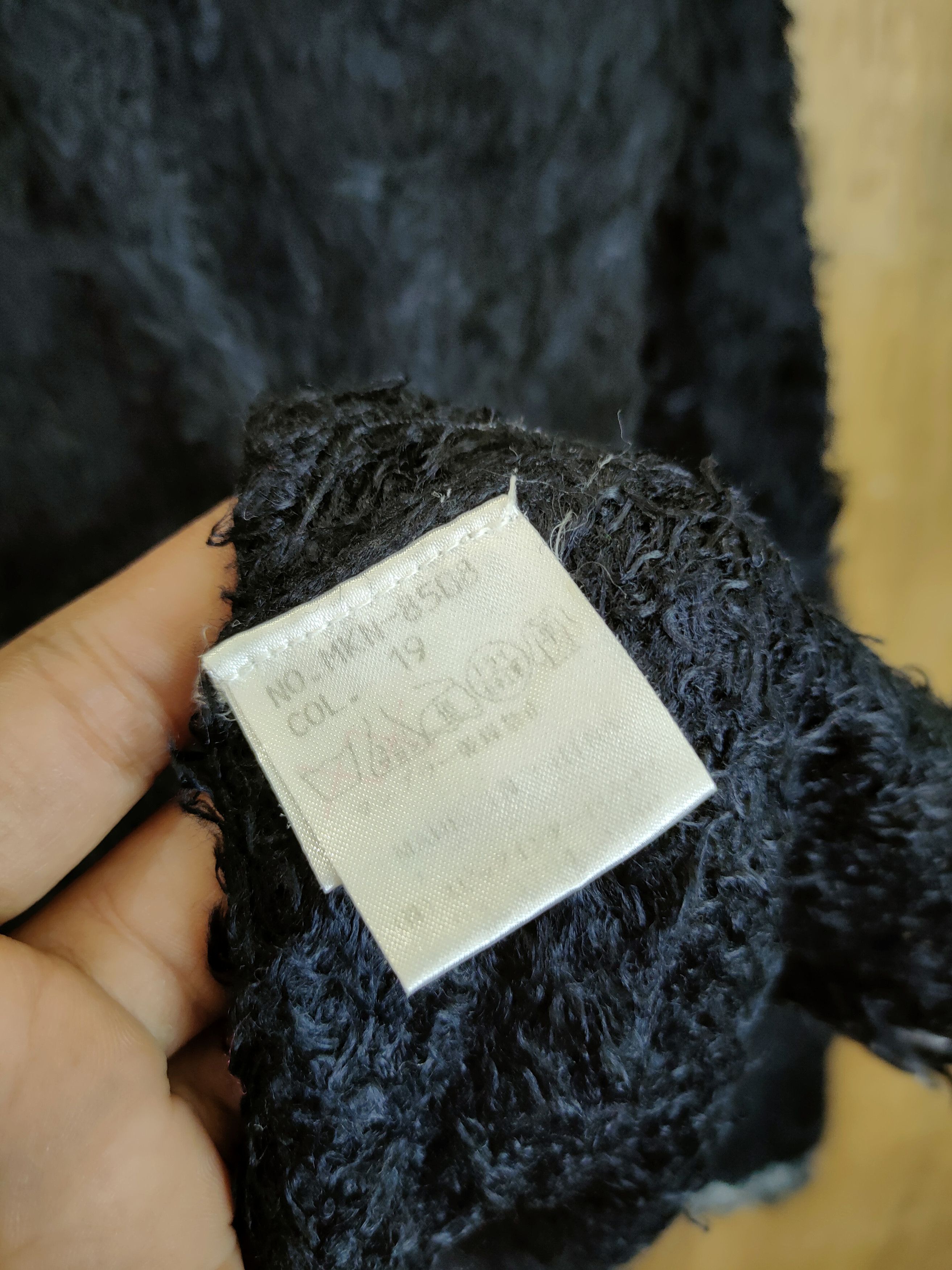 Aran Isles Knitwear Modern Lovers mohair fur shaggy knitwear black #46-663 Size M / US 6-8 / IT 42-44 - 7 Thumbnail