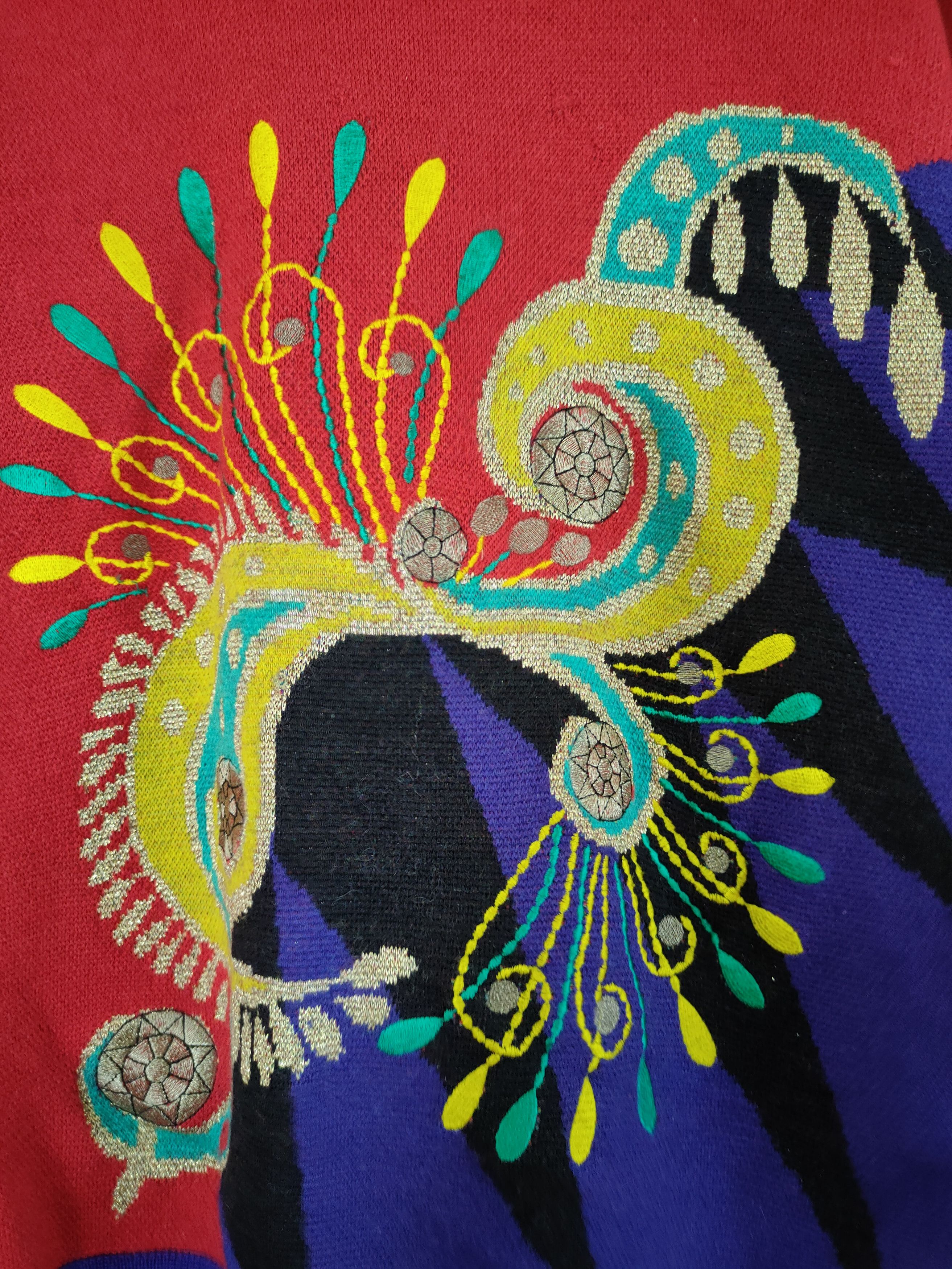 Vintage DL 90s St Torosa japan knitwear sweatshirt vintage #46-384 Size US M / EU 48-50 / 2 - 4 Thumbnail