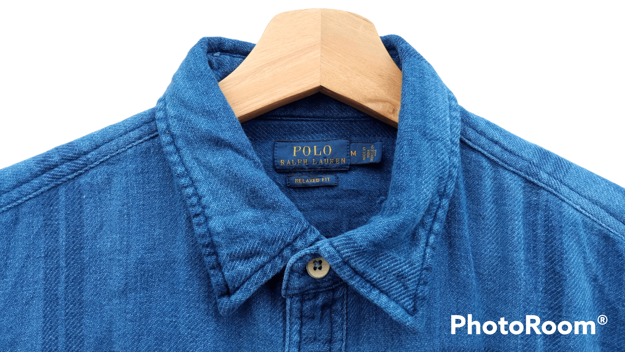 Indigo × Polo Ralph Lauren × Ralph Lauren 🔥🔥Polo Ralph Lauren Indigo Patchwork Shirt Size US M / EU 48-50 / 2 - 20 Thumbnail