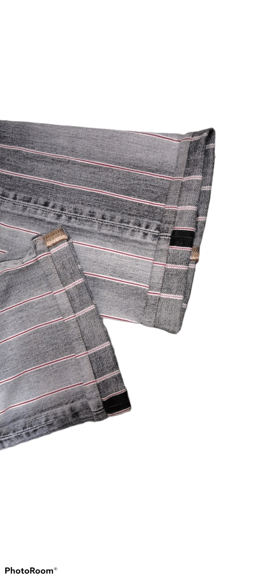 Other DISTRESSED 13oz BLUE SELVEDGE DENIM GRAND BLUE PINSTRIPE Size US 29 - 6 Thumbnail