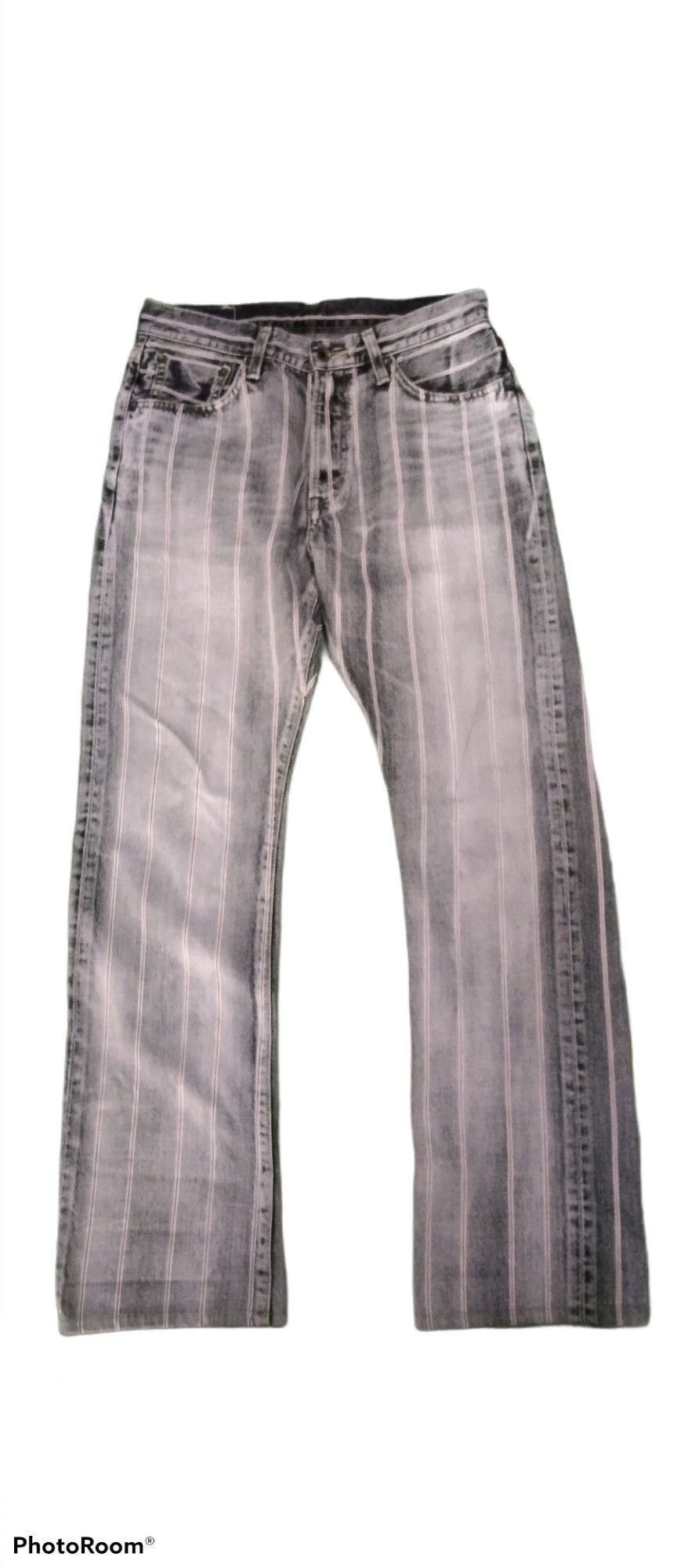 Other DISTRESSED 13oz BLUE SELVEDGE DENIM GRAND BLUE PINSTRIPE Size US 29 - 1 Thumbnail