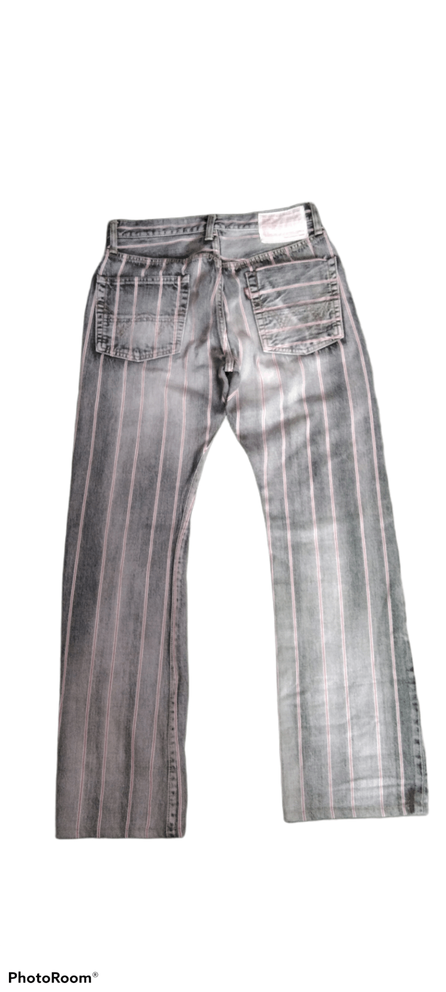 Other DISTRESSED 13oz BLUE SELVEDGE DENIM GRAND BLUE PINSTRIPE Size US 29 - 2 Thumbnail