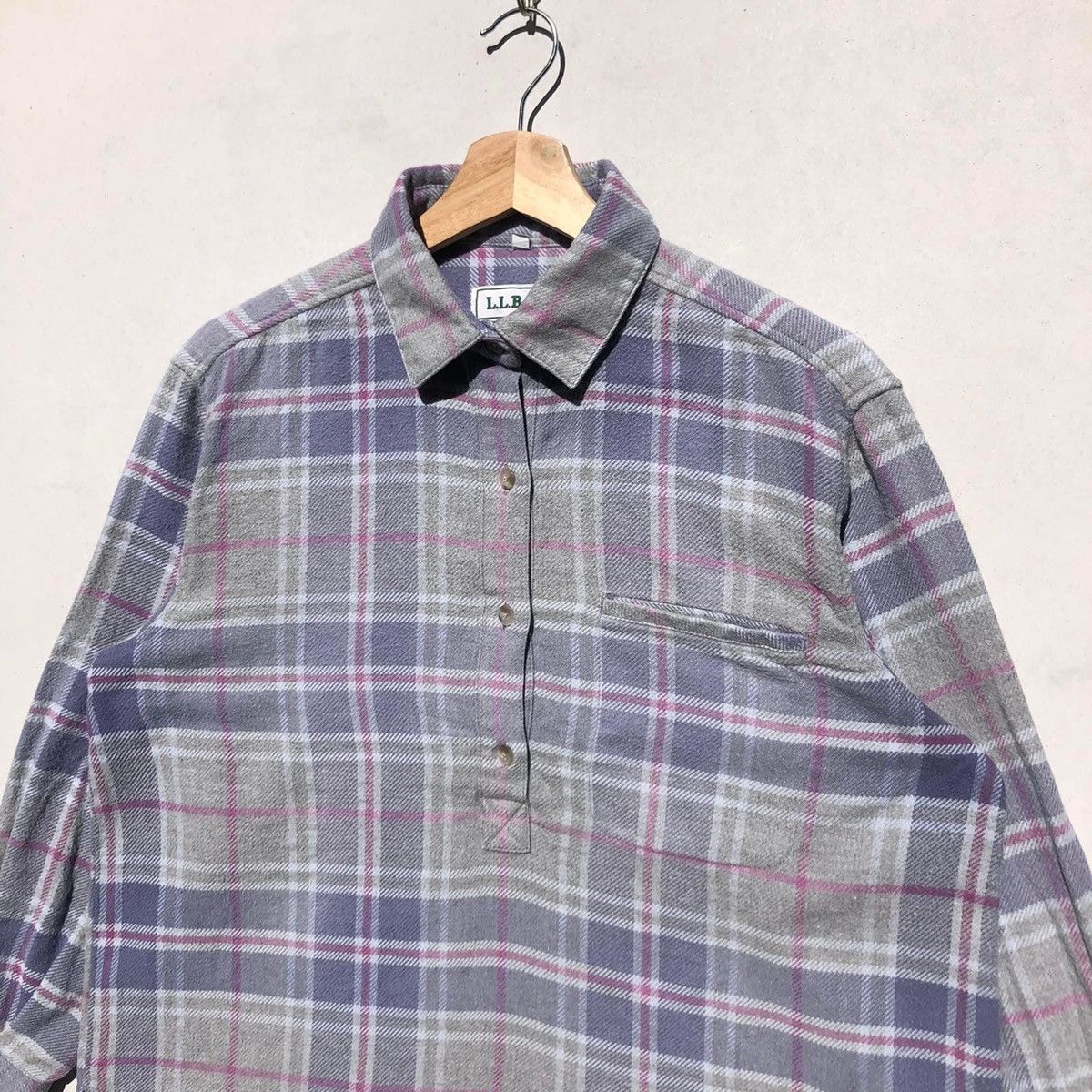 L.L. Bean RARE🔥 L.L Bean Flannel Wool Size S / US 4 / IT 40 - 3 Thumbnail