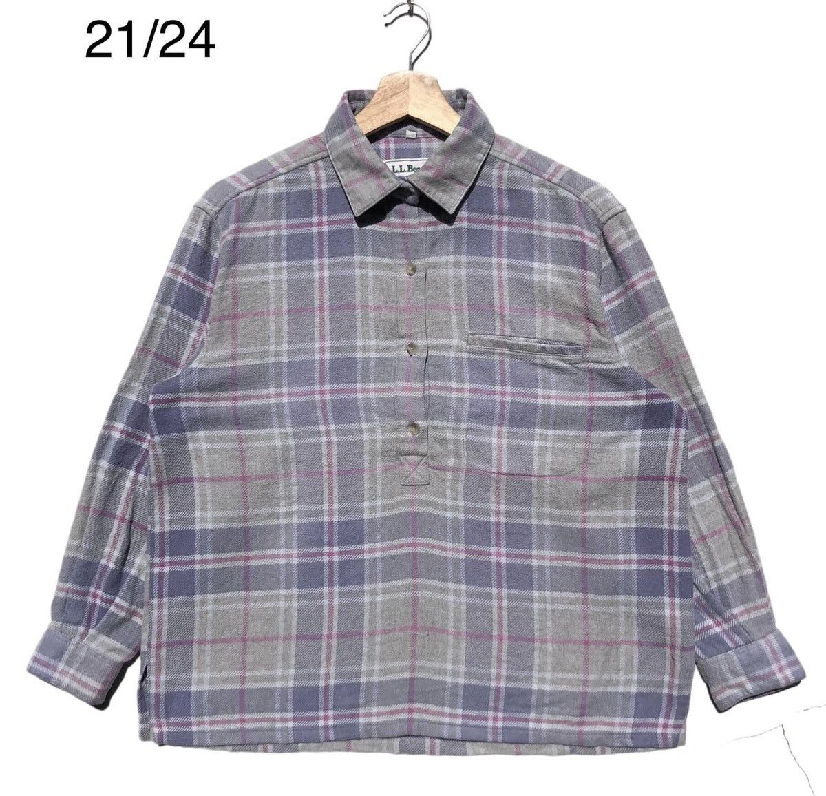 L.L. Bean RARE🔥 L.L Bean Flannel Wool Size S / US 4 / IT 40 - 1 Thumbnail
