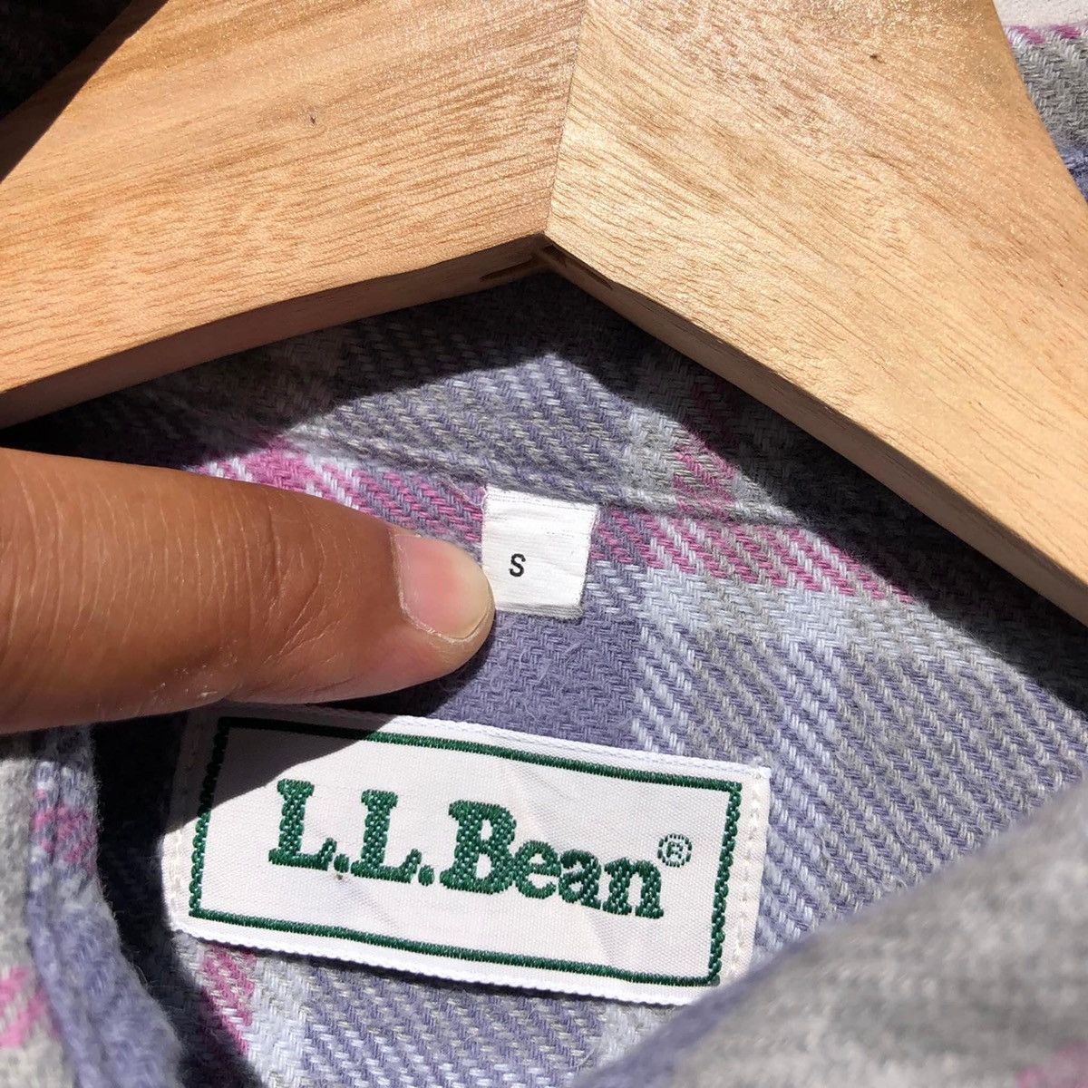 L.L. Bean RARE🔥 L.L Bean Flannel Wool Size S / US 4 / IT 40 - 5 Thumbnail