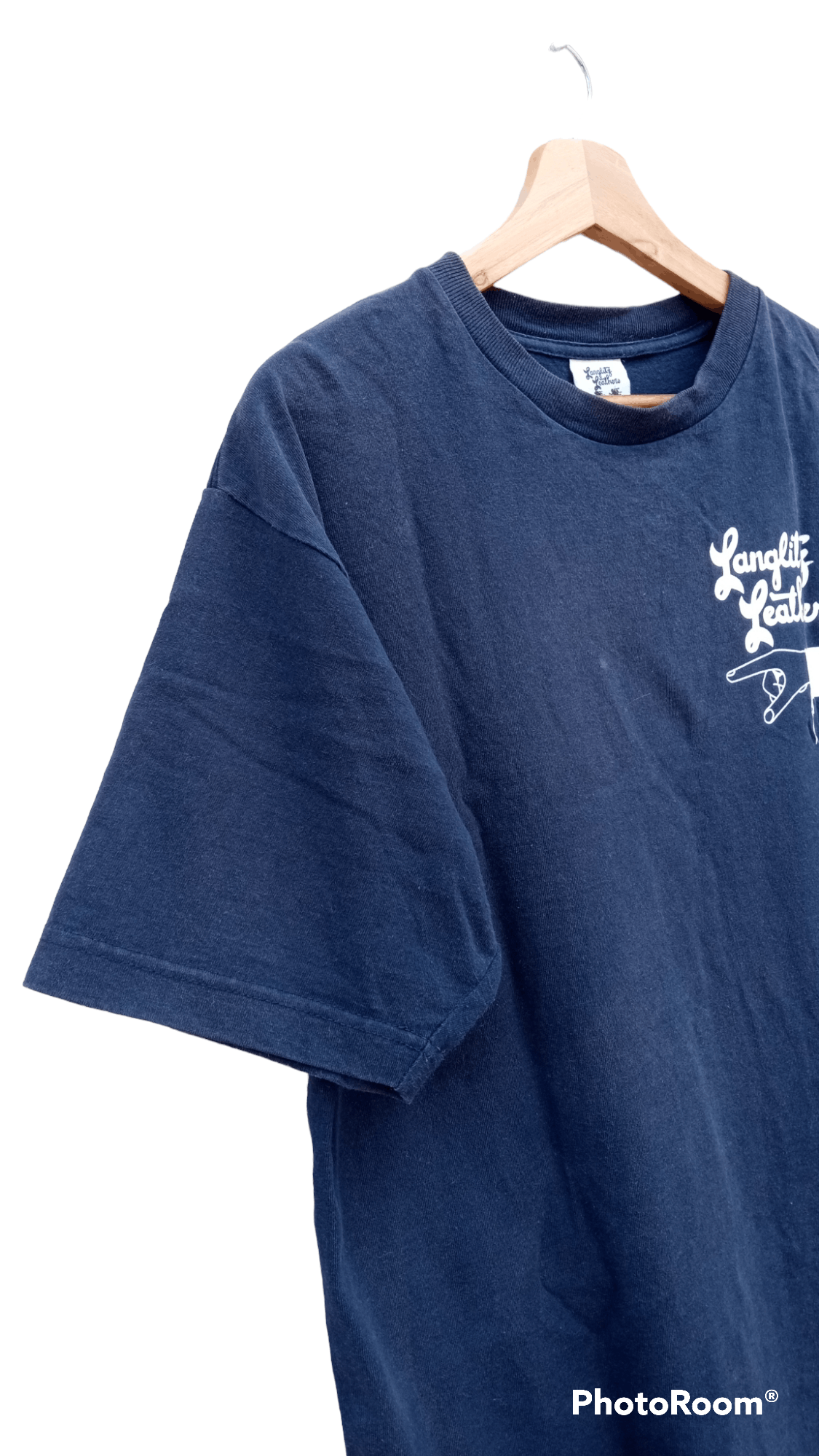 Indian Motorcycle × Japanese Brand × Vintage 🔥🔥Langlitz Leathers T-Shirt Size US L / EU 52-54 / 3 - 7 Thumbnail