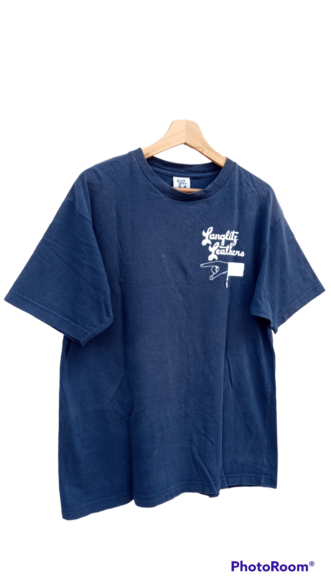 Indian Motorcycle × Japanese Brand × Vintage 🔥🔥Langlitz Leathers T-Shirt Size US L / EU 52-54 / 3 - 3 Thumbnail
