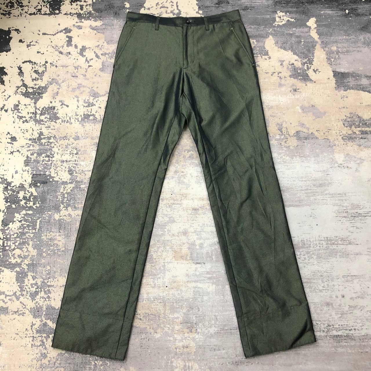 PPFM P631 PPFM WAX SKINNY PANTS Size US 28 / EU 44 - 1 Thumbnail