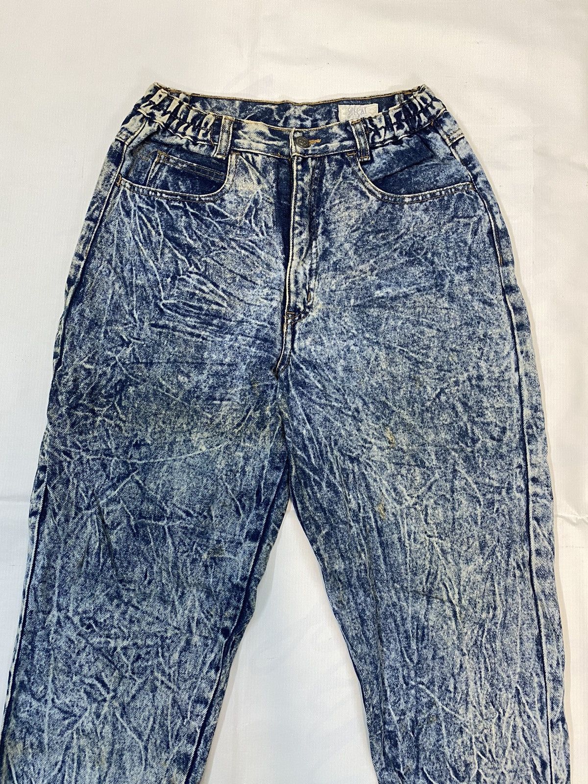 Denim & Co. × Japanese Brand Valman Denim Nice Design Jean Size US 27 - 2 Thumbnail
