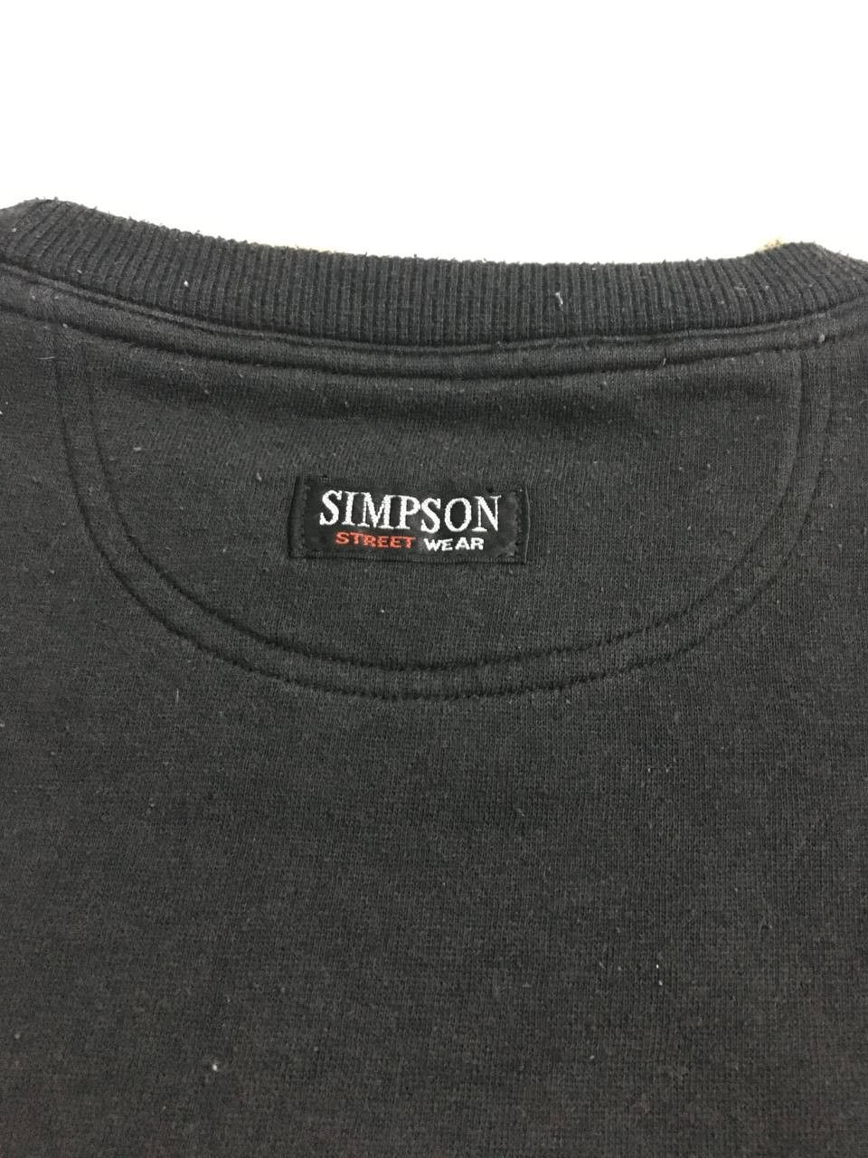 Japanese Brand × Vintage Vintage Simpson Street Wear Embroidery Logo Sweatshirt Size US M / EU 48-50 / 2 - 8 Thumbnail