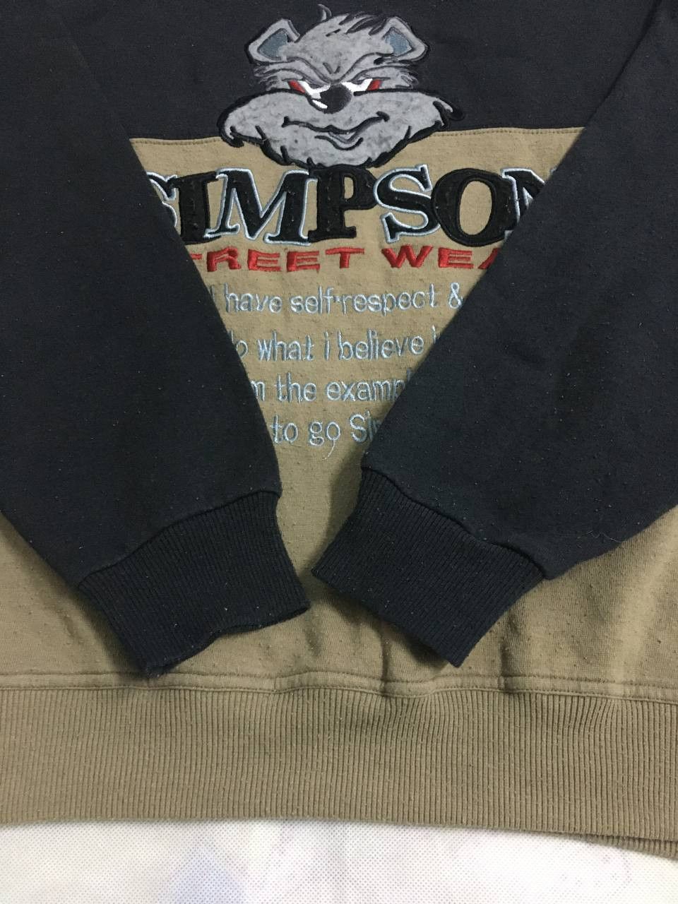 Japanese Brand × Vintage Vintage Simpson Street Wear Embroidery Logo Sweatshirt Size US M / EU 48-50 / 2 - 3 Thumbnail