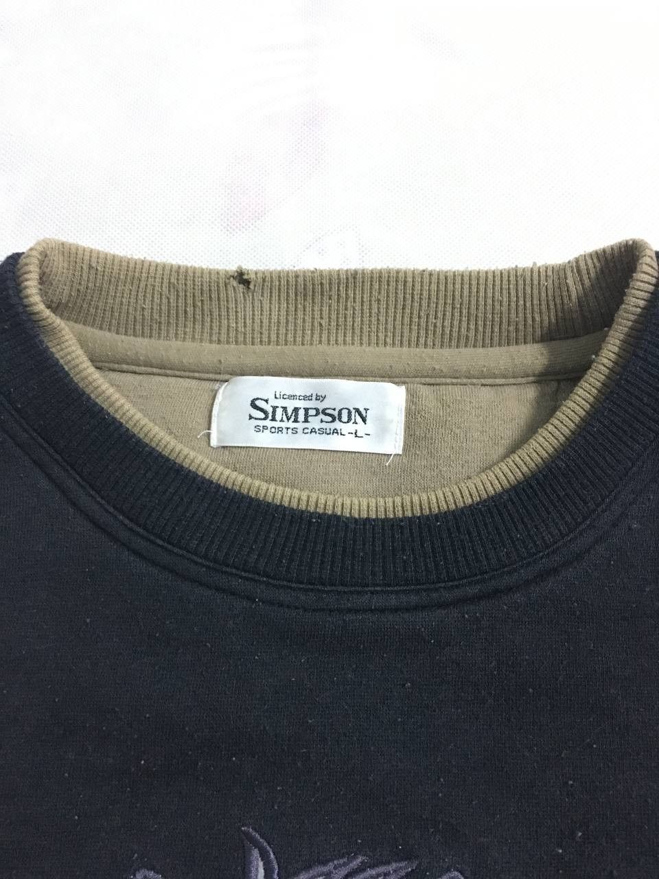 Japanese Brand × Vintage Vintage Simpson Street Wear Embroidery Logo Sweatshirt Size US M / EU 48-50 / 2 - 4 Thumbnail