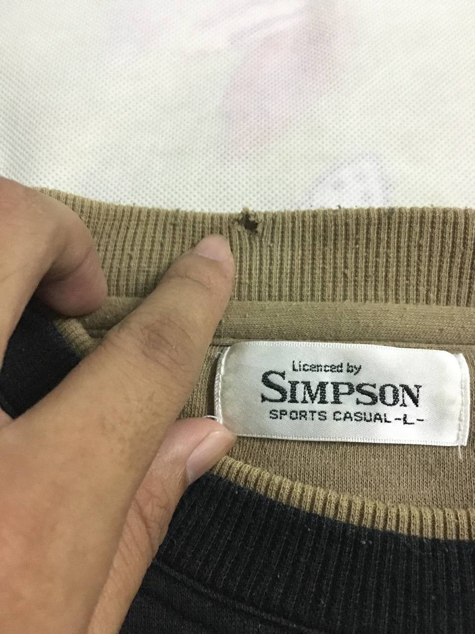 Japanese Brand × Vintage Vintage Simpson Street Wear Embroidery Logo Sweatshirt Size US M / EU 48-50 / 2 - 5 Thumbnail
