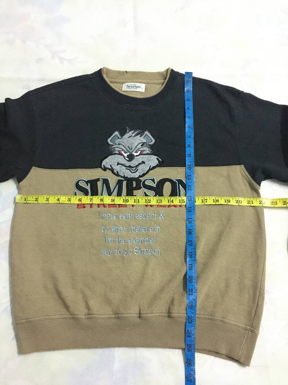 Japanese Brand × Vintage Vintage Simpson Street Wear Embroidery Logo Sweatshirt Size US M / EU 48-50 / 2 - 9 Thumbnail