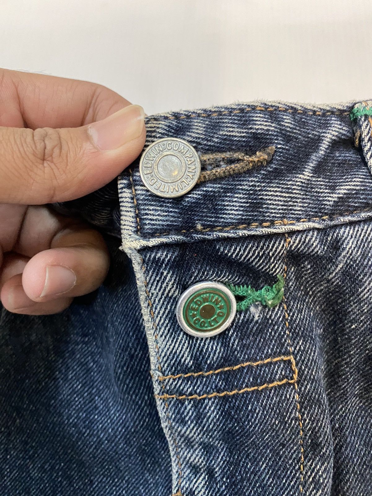 Denim & Co. × Edwin × Japanese Brand Edwin Denim Made In Japan Size US 27 - 4 Thumbnail