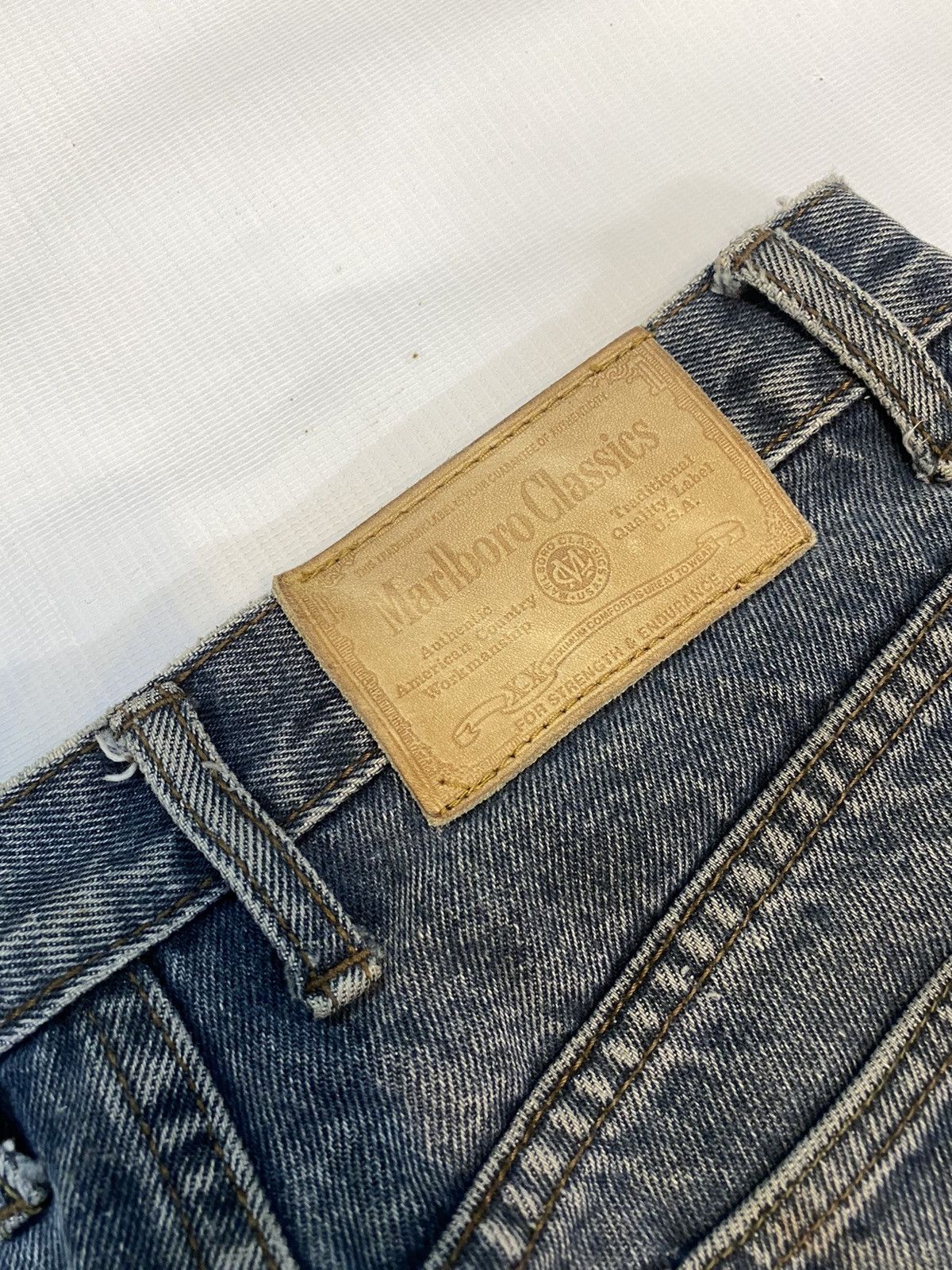 Marlboro Classics × Vintage Marlboro Classics Denim Size US 28 / EU 44 - 14 Thumbnail